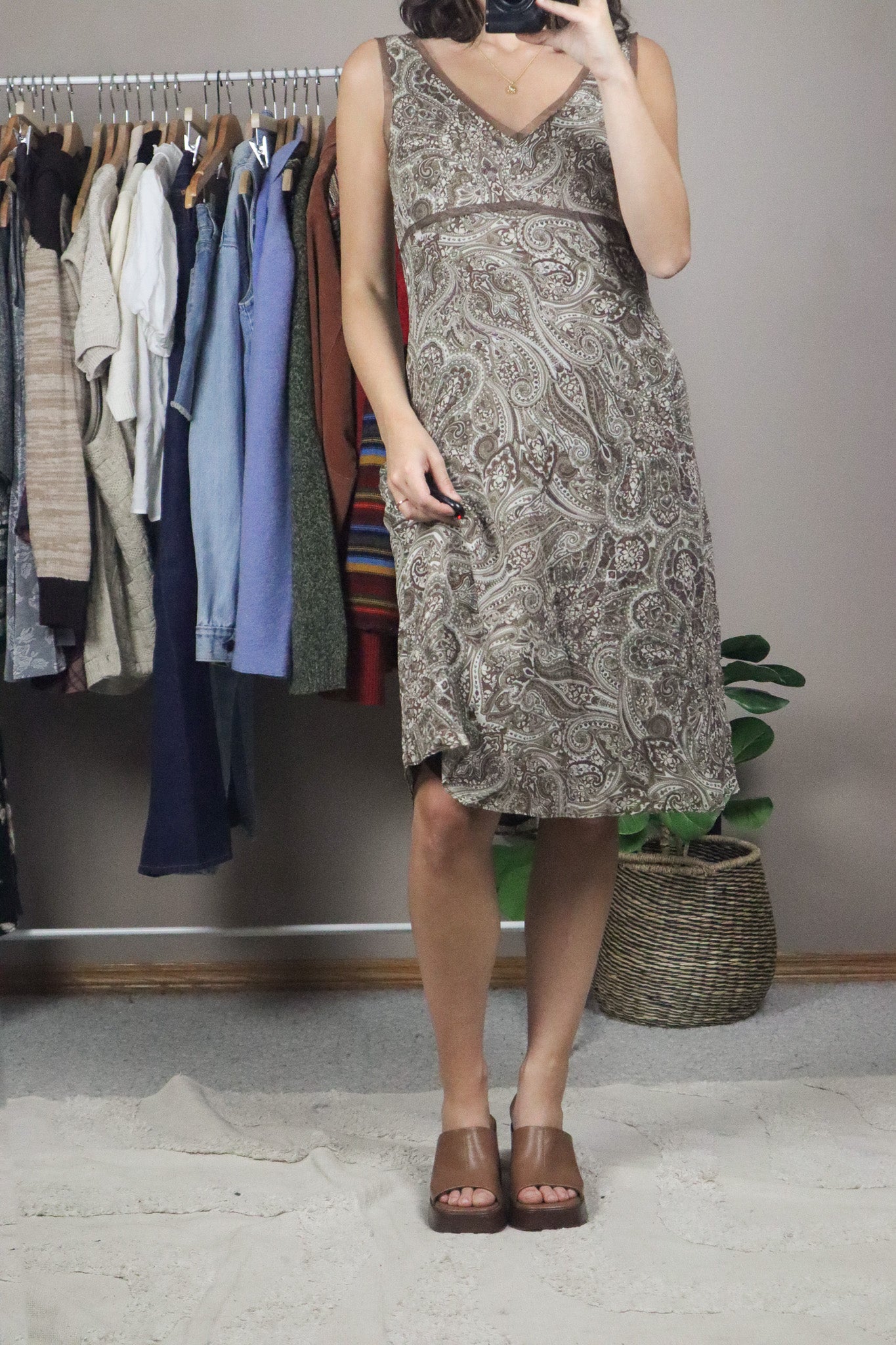 Vintage x Paisley Dress (6)