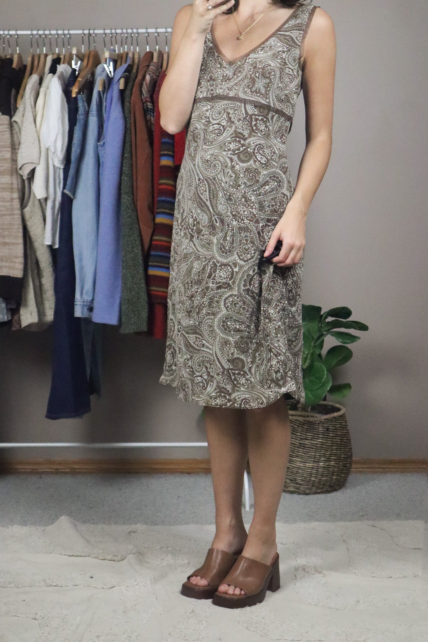Vintage x Paisley Dress (6)