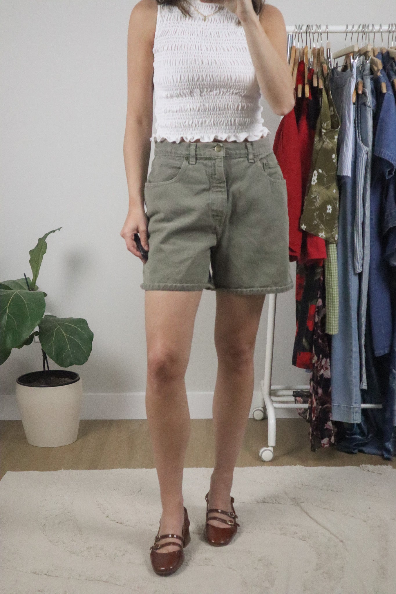 Made in Canada x Vintage x Cotton Mom Shorts (8)
