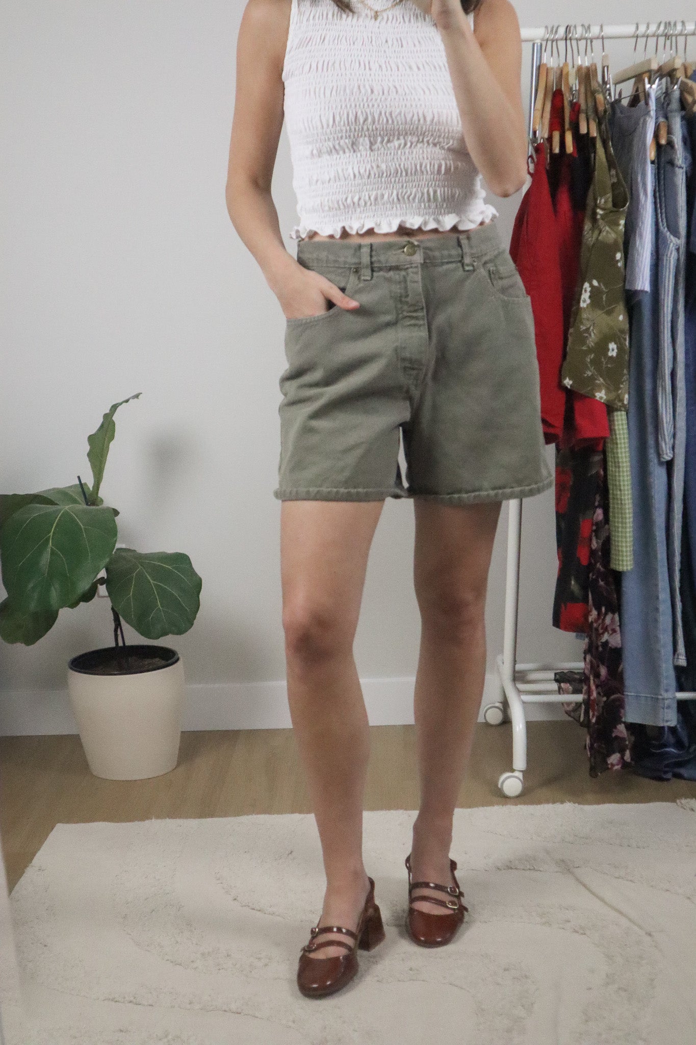 Made in Canada x Vintage x Cotton Mom Shorts (8)