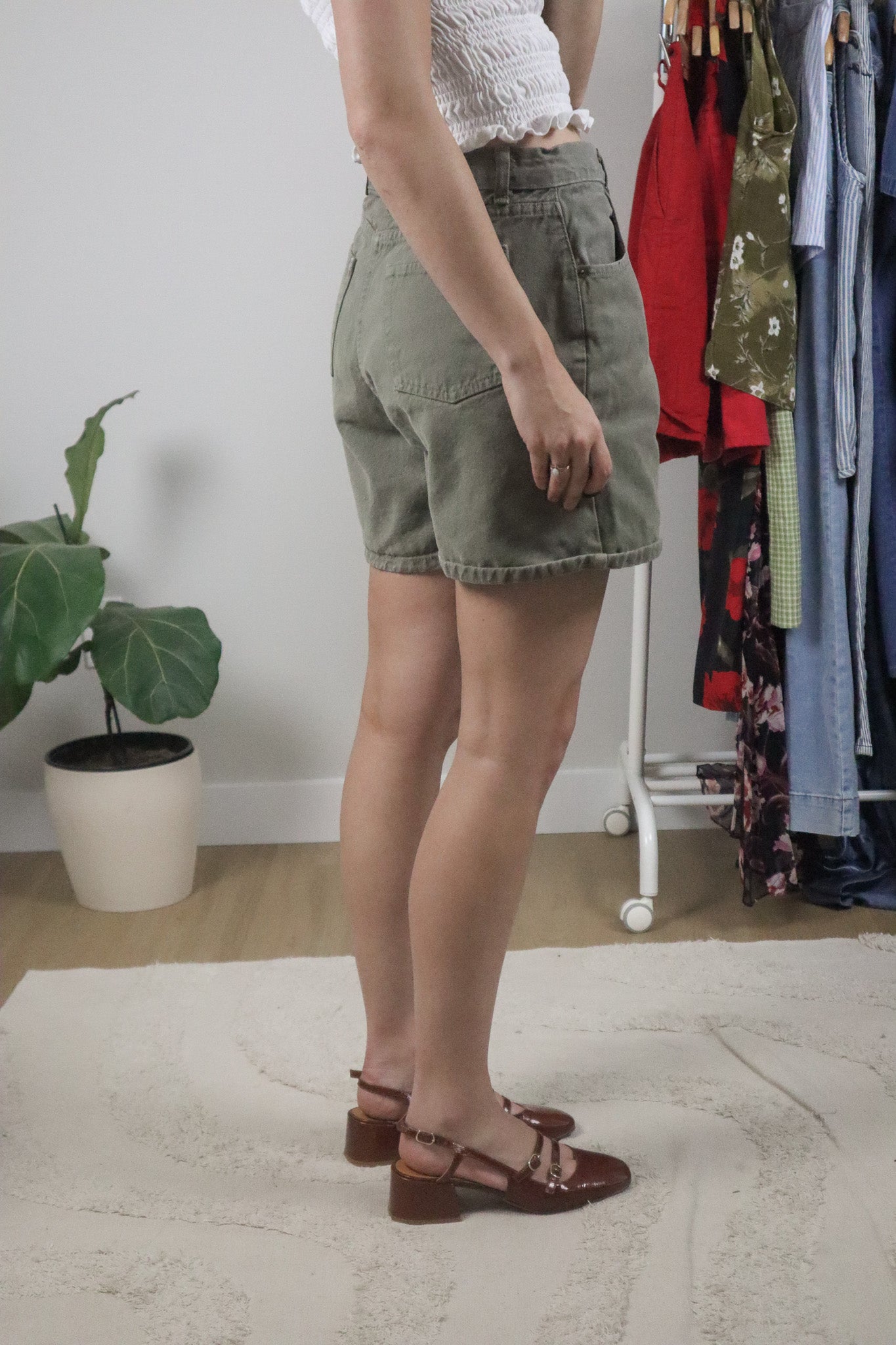 Made in Canada x Vintage x Cotton Mom Shorts (8)