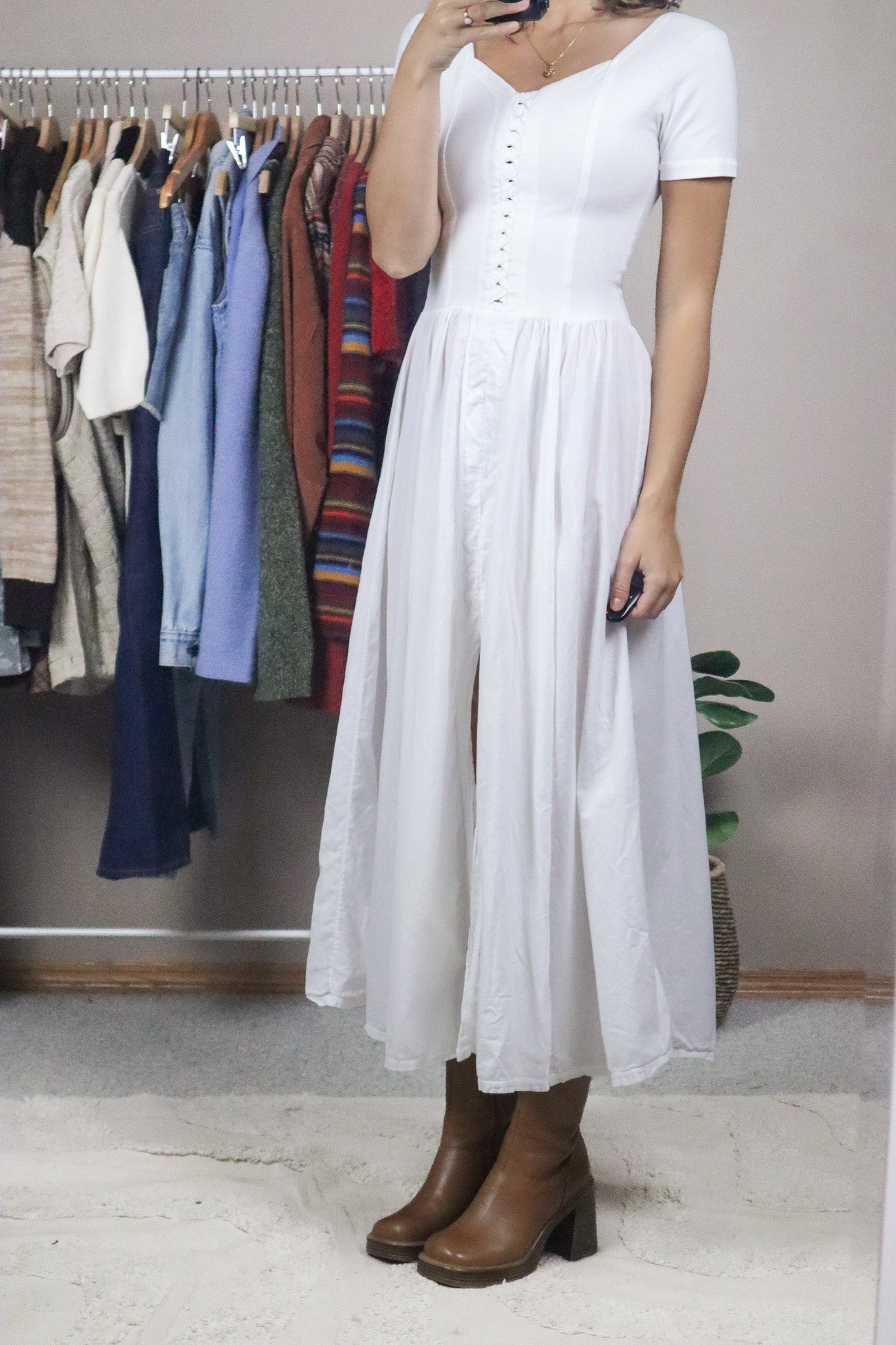 Vintage x Maxi Dress (XS/S)