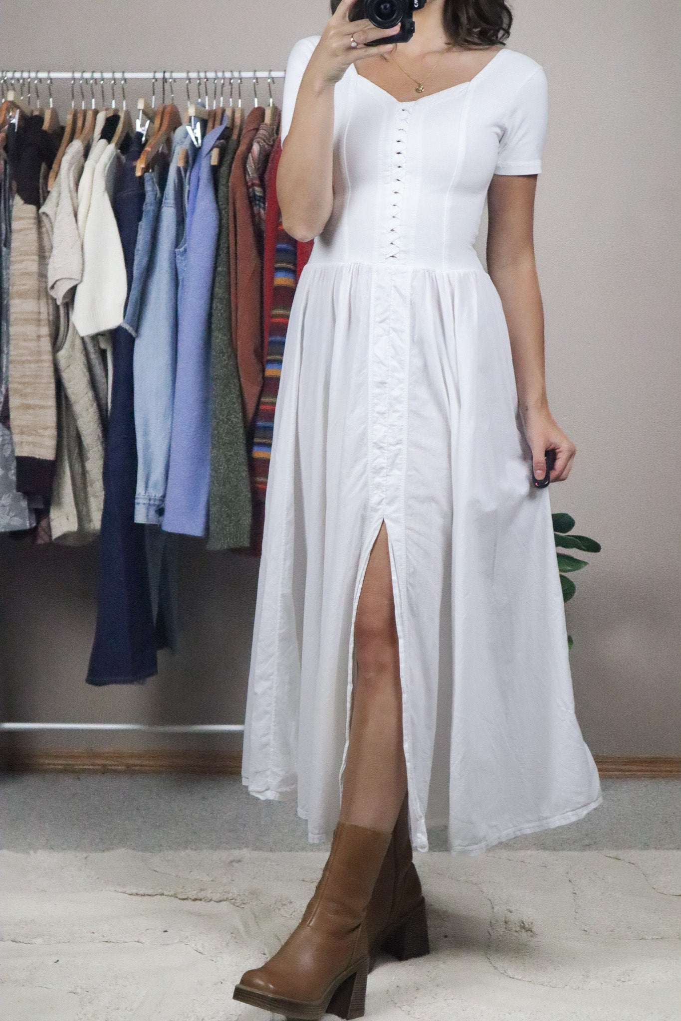 Vintage x Maxi Dress (XS/S)