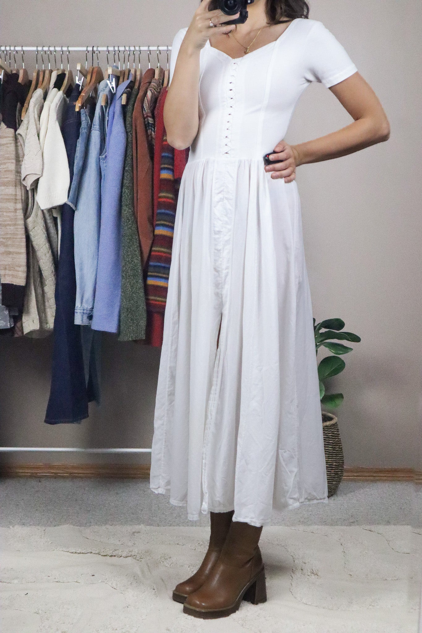 Vintage x Maxi Dress (XS/S)