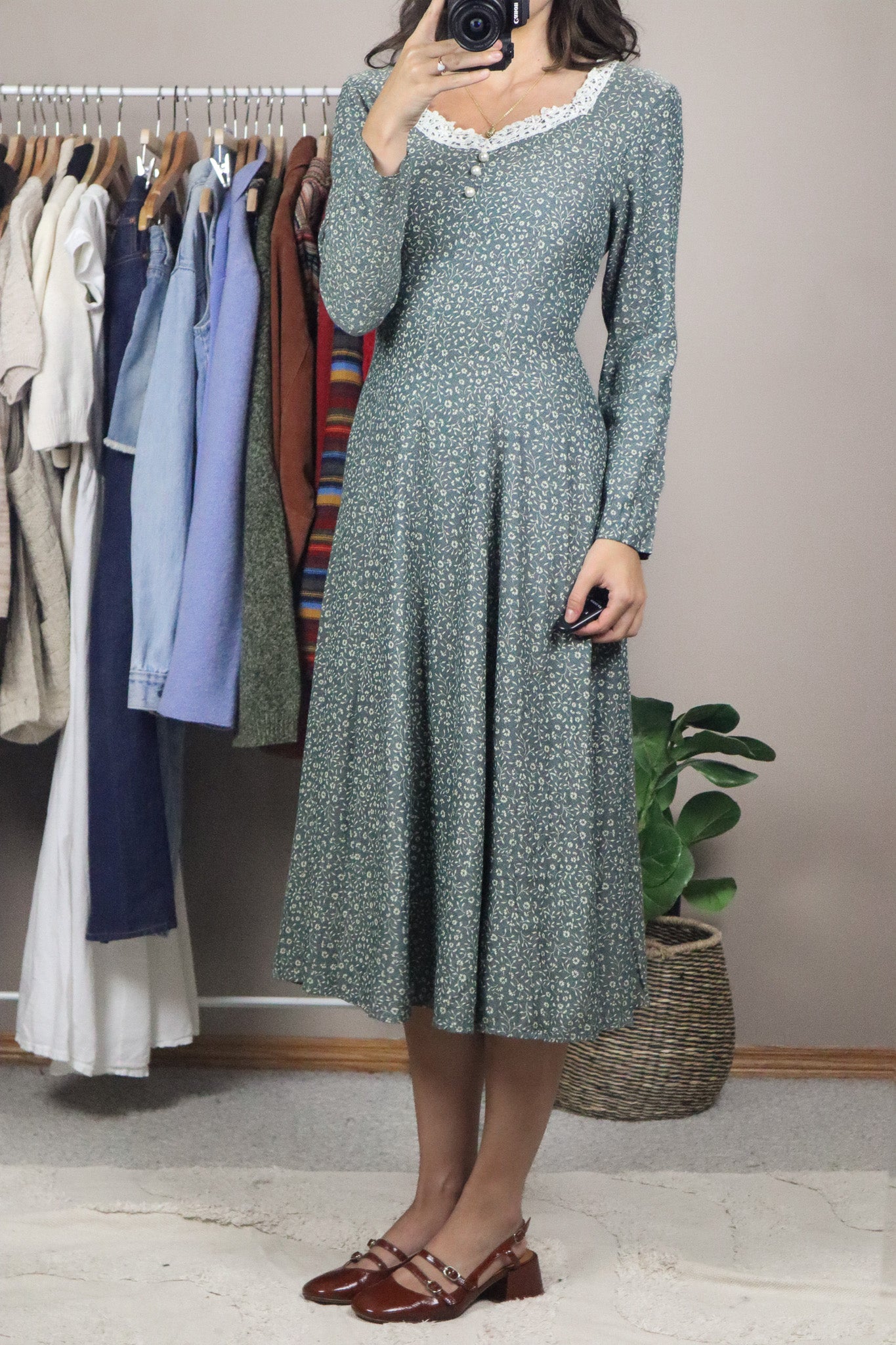 Made in USA x Vintage x Floral Dress (4)