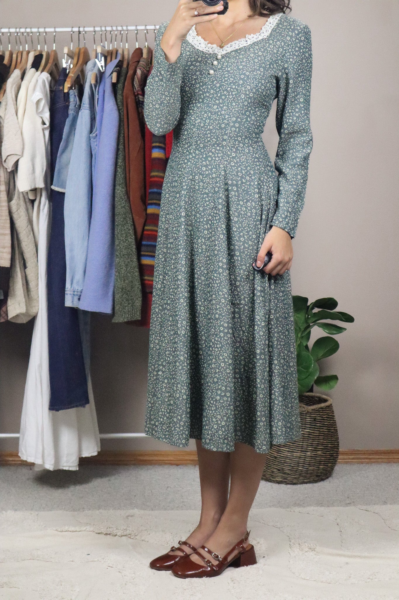 Made in USA x Vintage x Floral Dress (4)