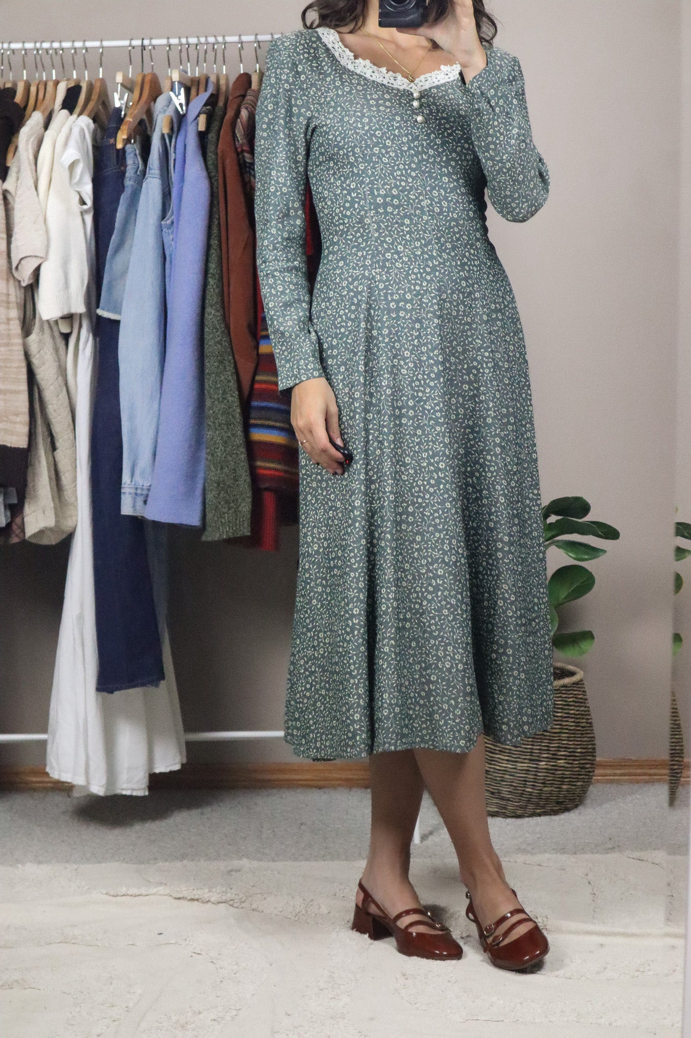 Made in USA x Vintage x Floral Dress (4)