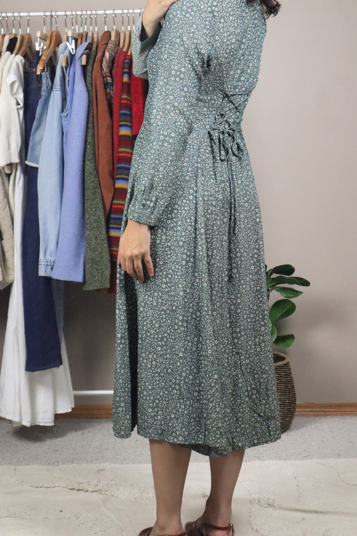 Made in USA x Vintage x Floral Dress (4)