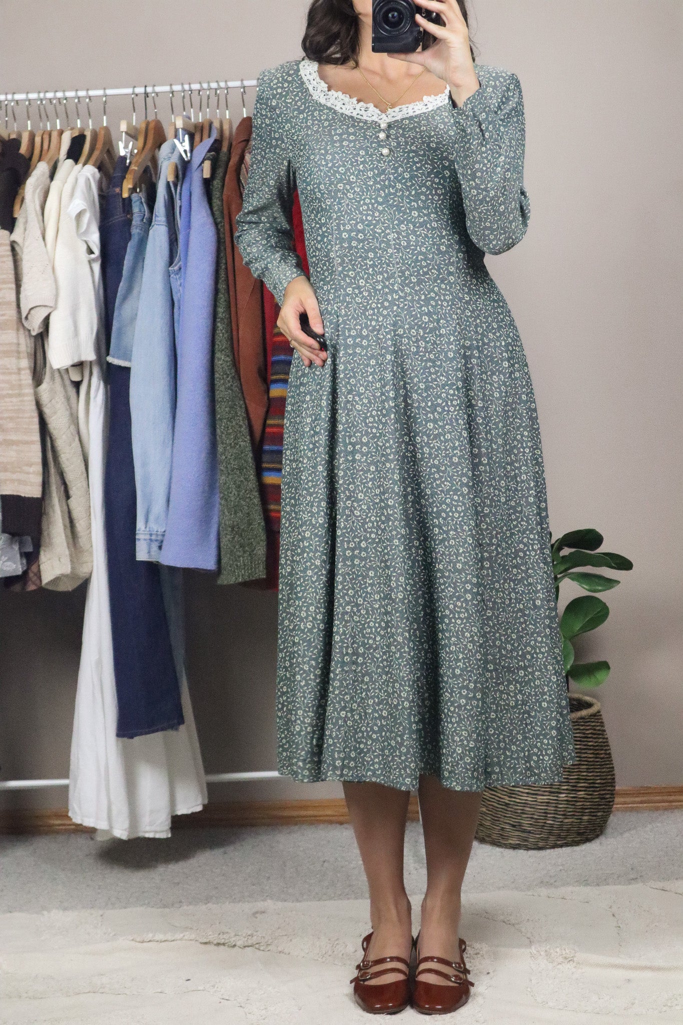 Made in USA x Vintage x Floral Dress (4)