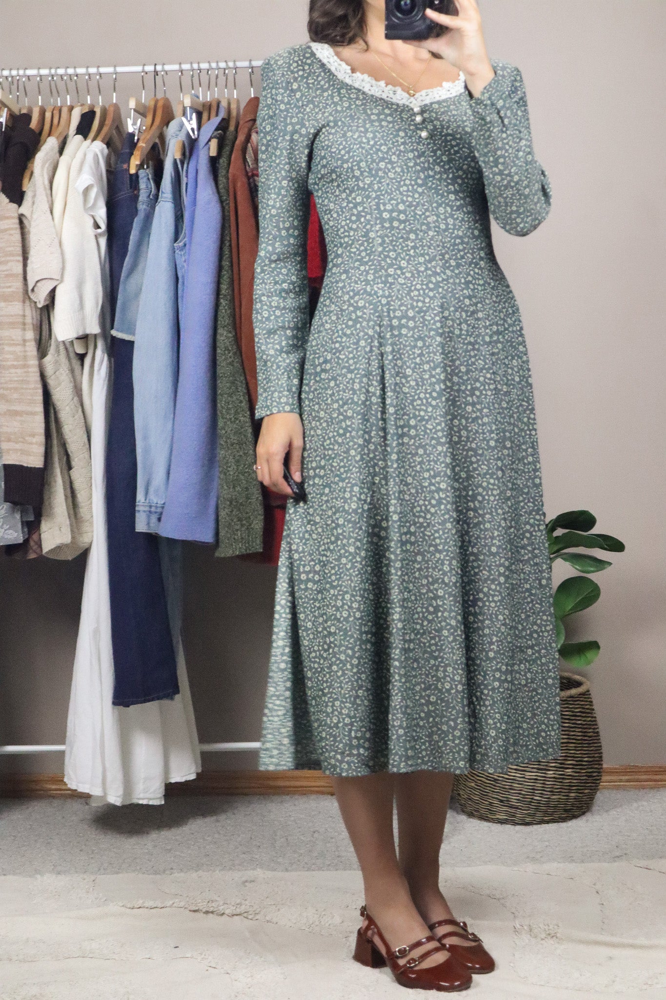 Made in USA x Vintage x Floral Dress (4)