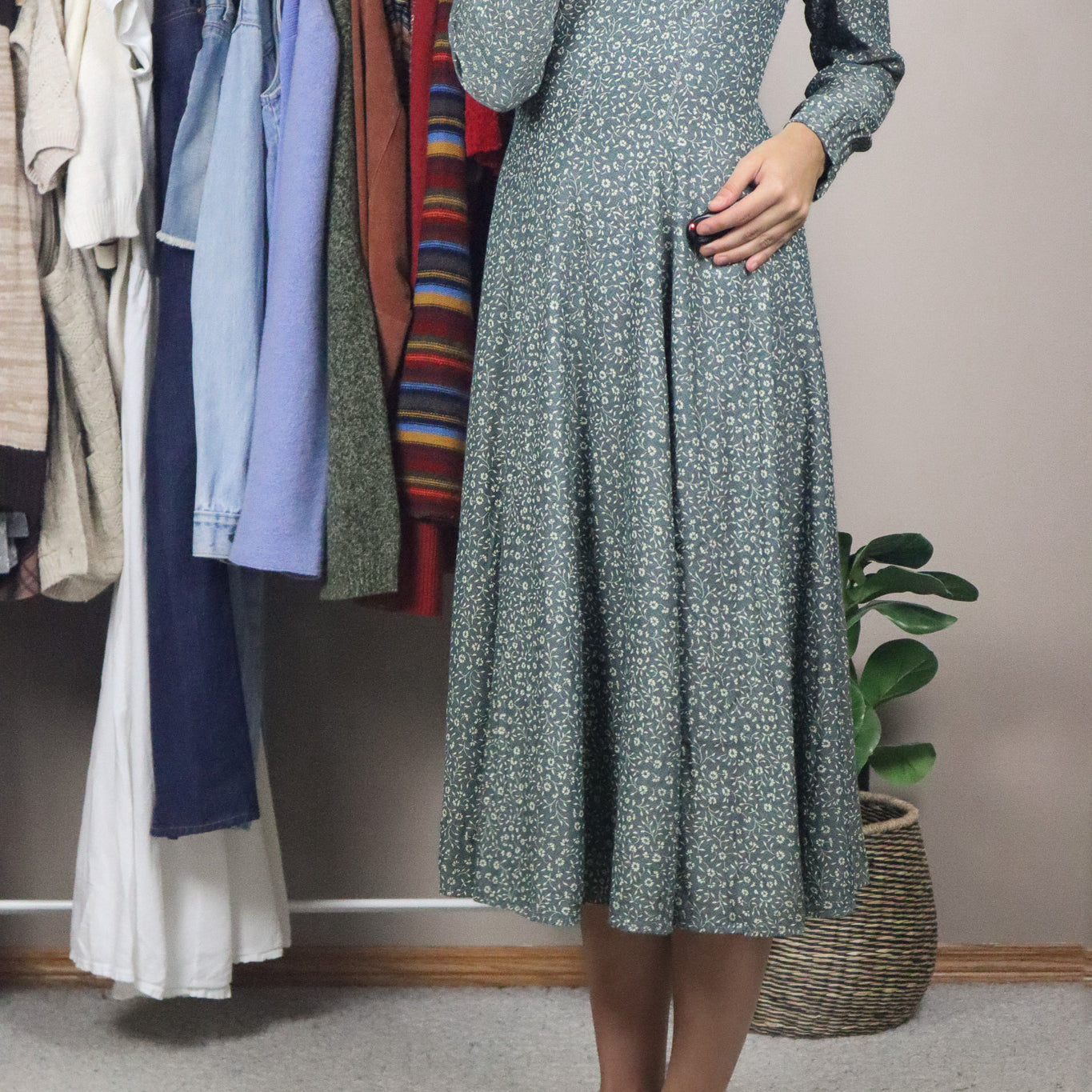 Made in USA x Vintage x Floral Dress (4)