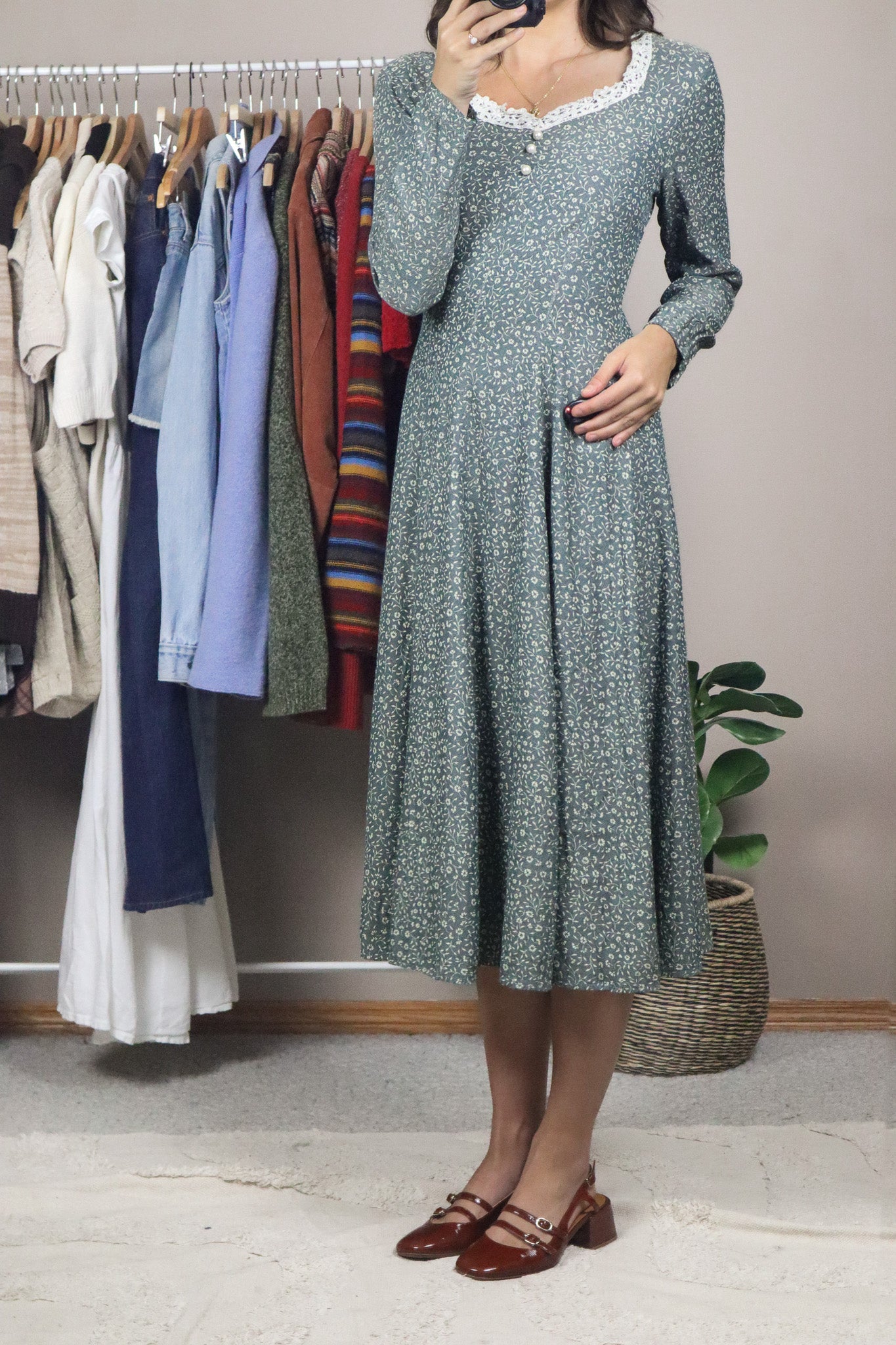 Made in USA x Vintage x Floral Dress (4)