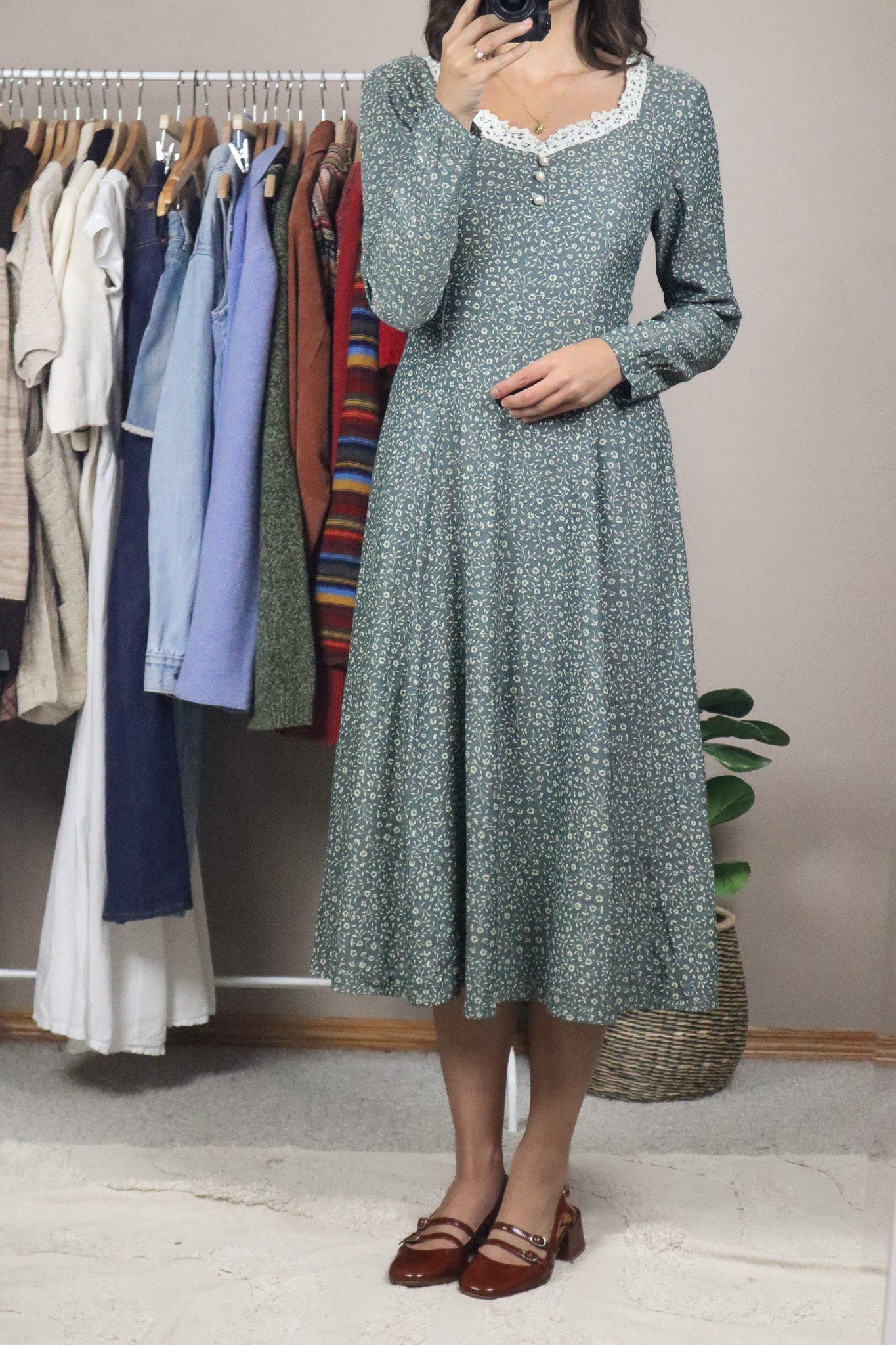 Made in USA x Vintage x Floral Dress (4)