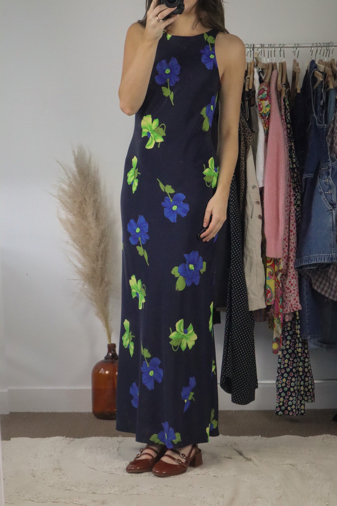 Vintage x Floral Maxi Dress (4/6)