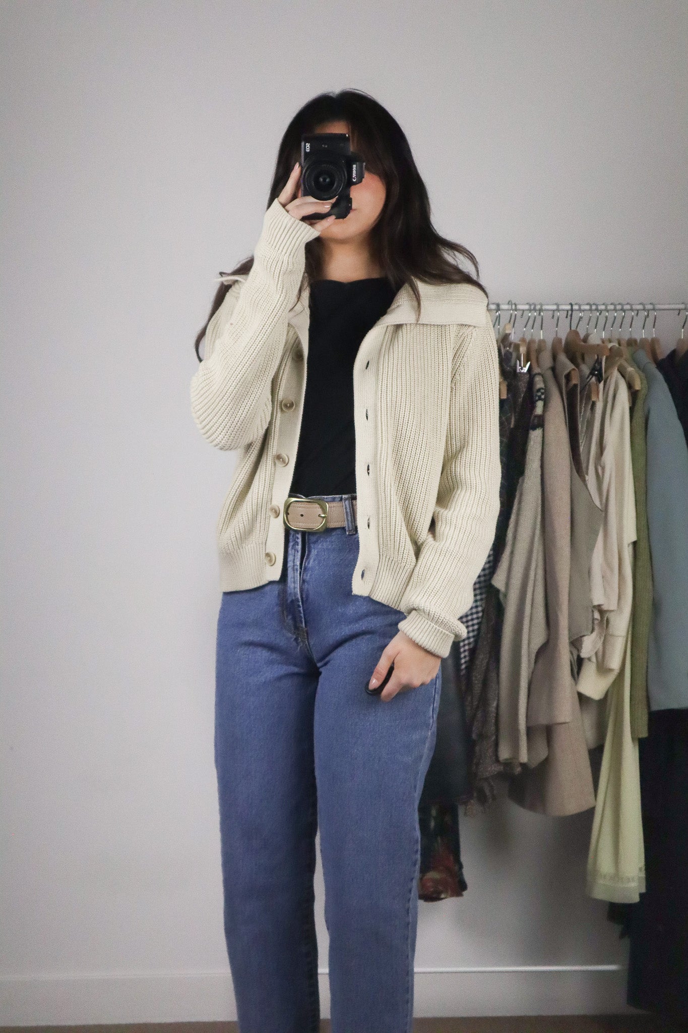 Modern x Collared Cardigan (S)