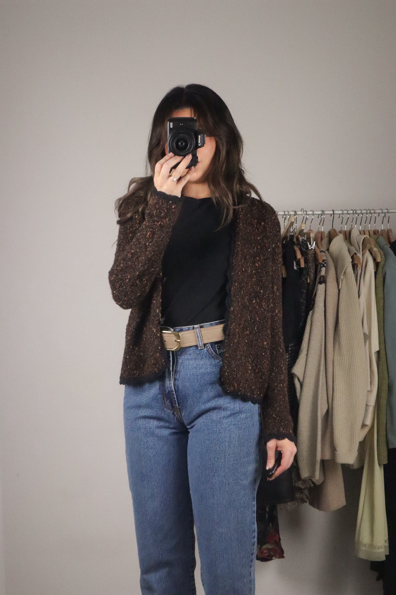 Vintage x Knit Cardigan (S)