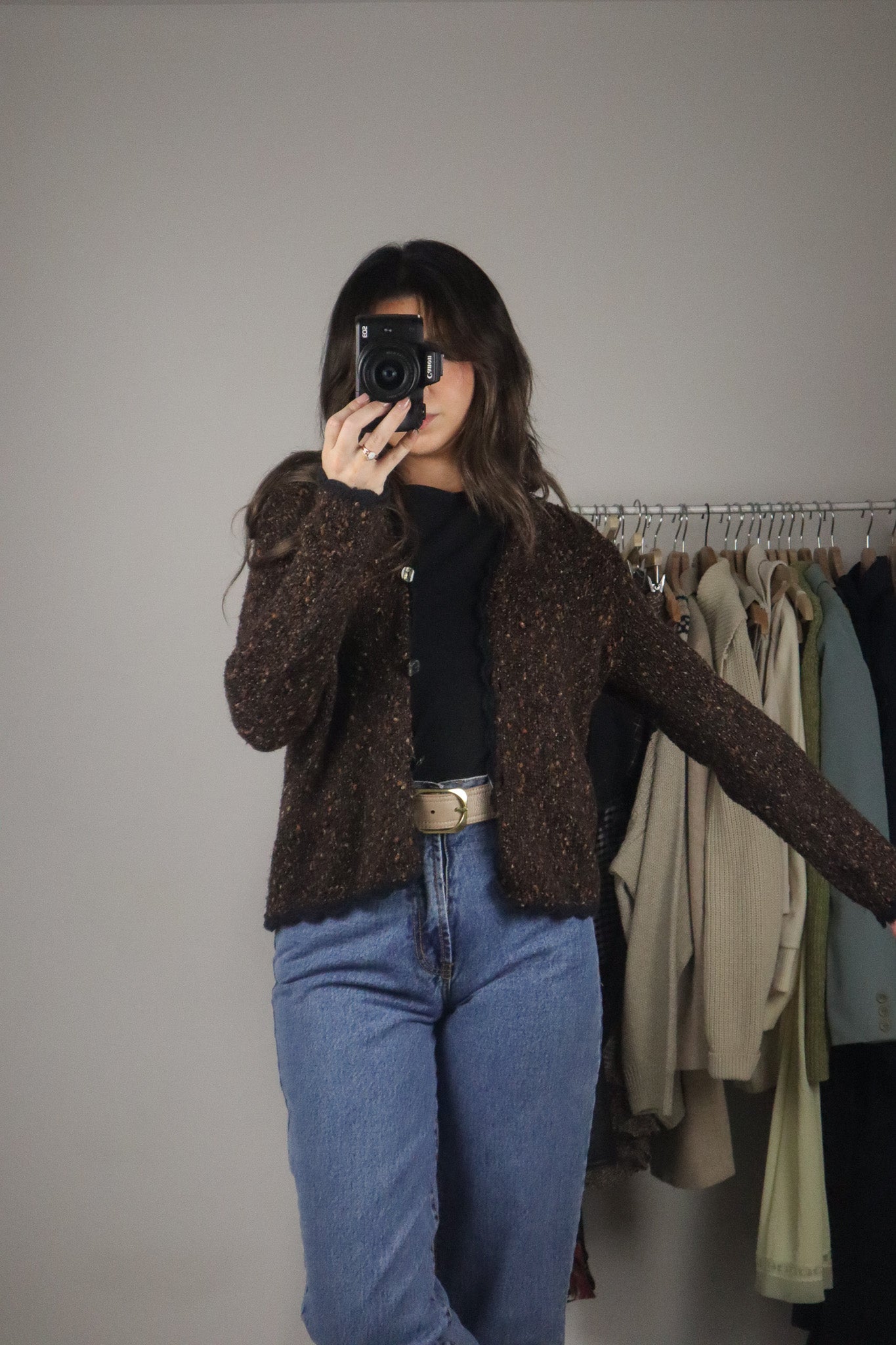 Vintage x Knit Cardigan (S)
