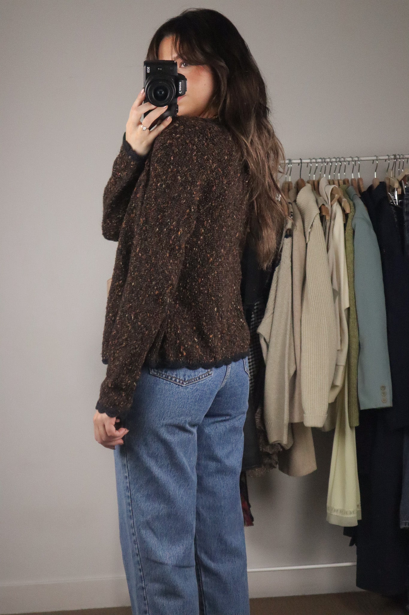 Vintage x Knit Cardigan (S)