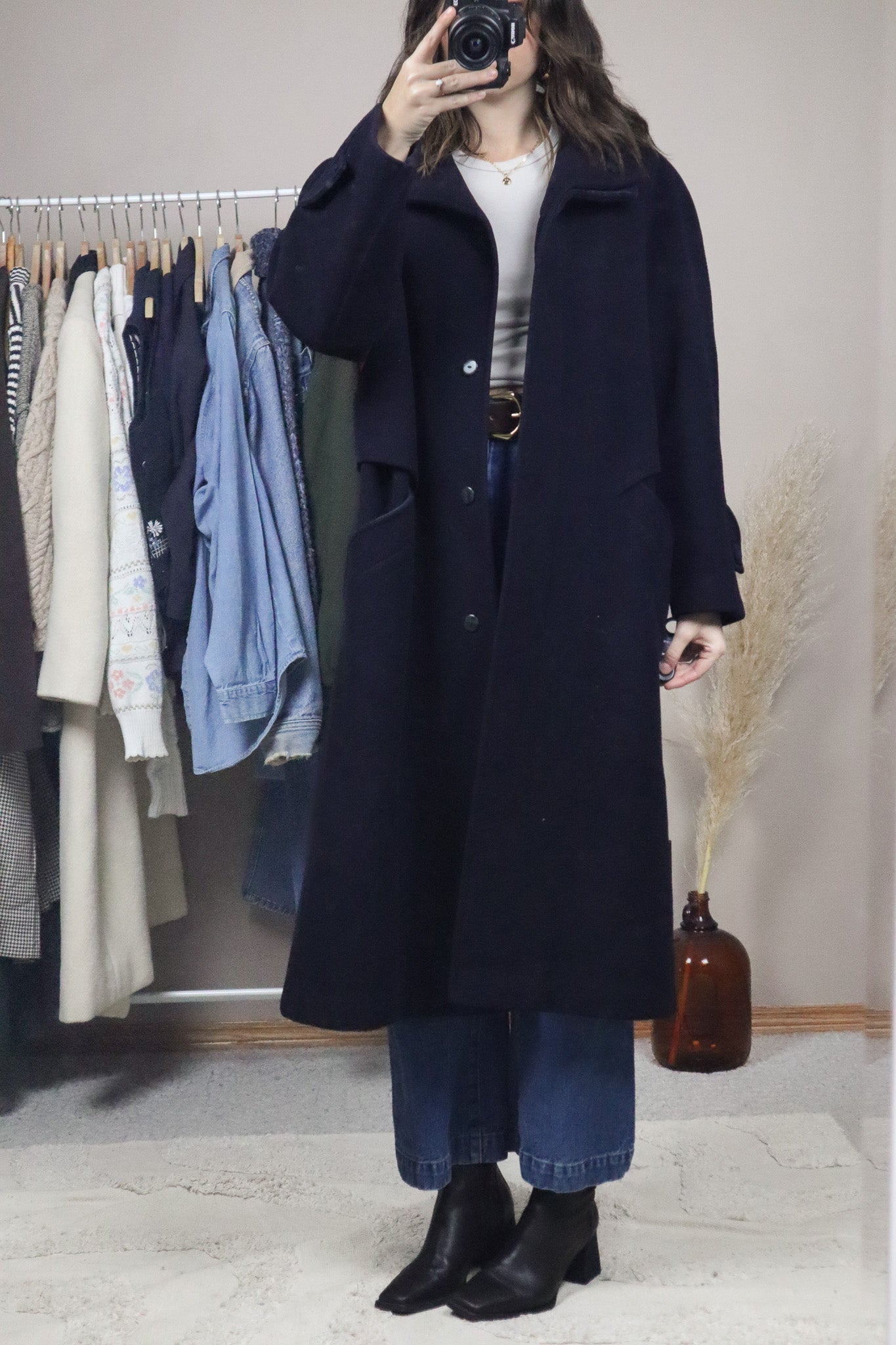 Vintage x Wool Coat (M)