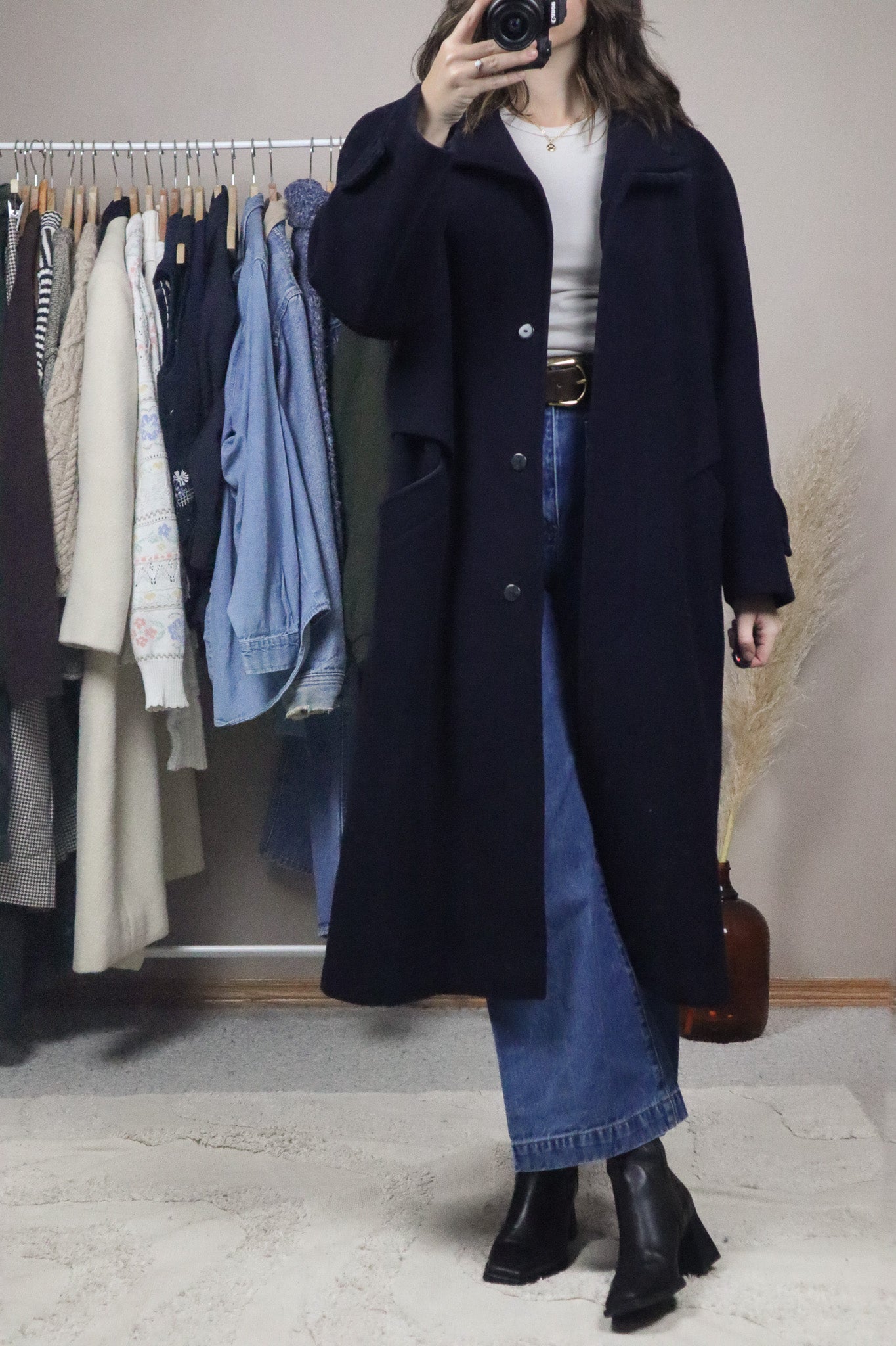 Vintage x Wool Coat (M)