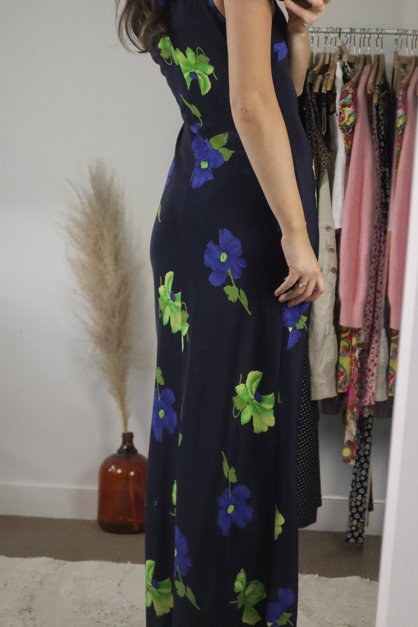 Vintage x Floral Maxi Dress (4/6)