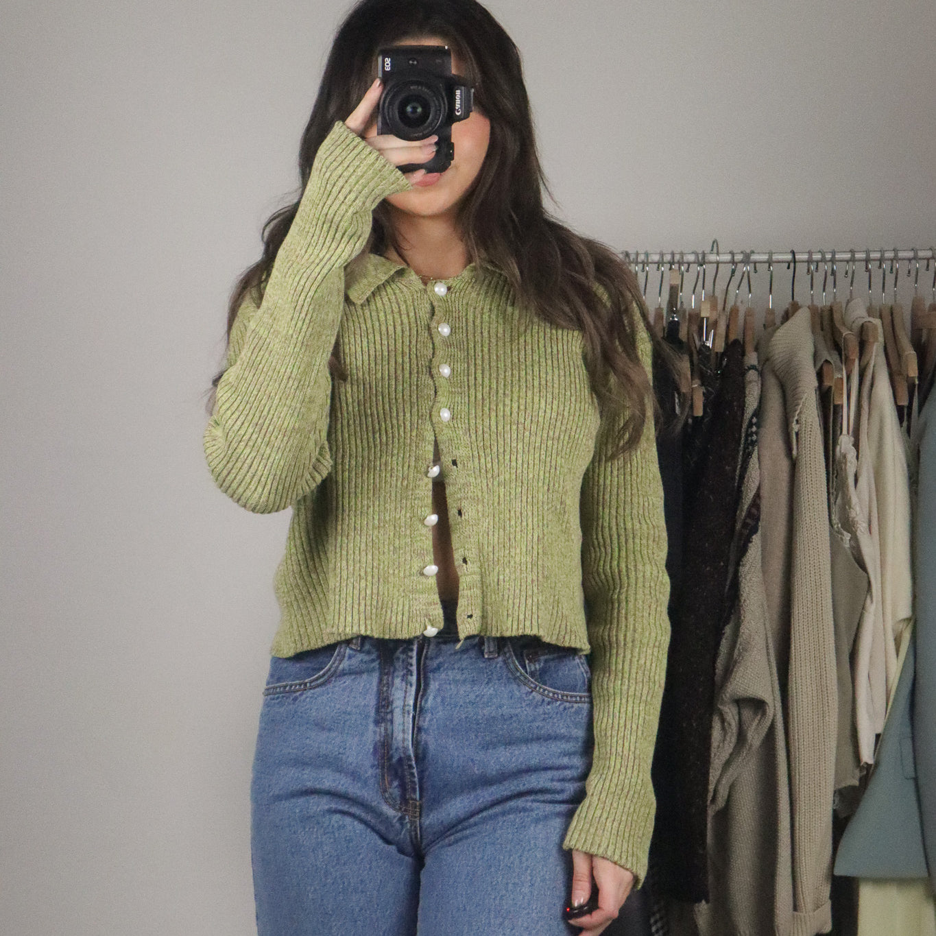 Modern x Collared Button Up Cardigan (6)