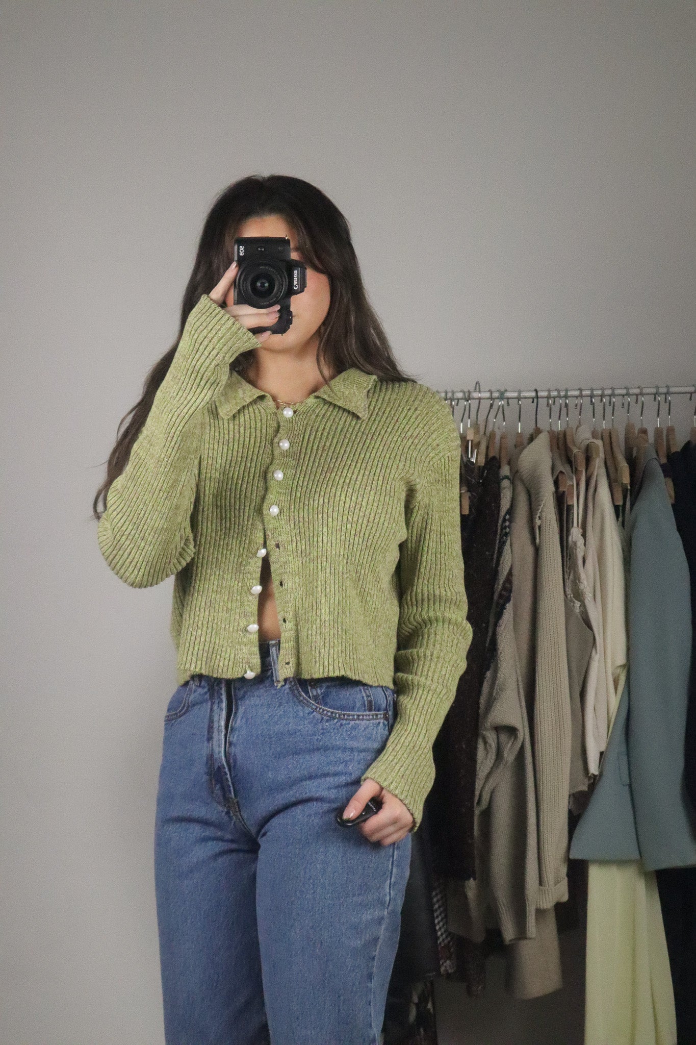 Modern x Collared Button Up Cardigan (6)