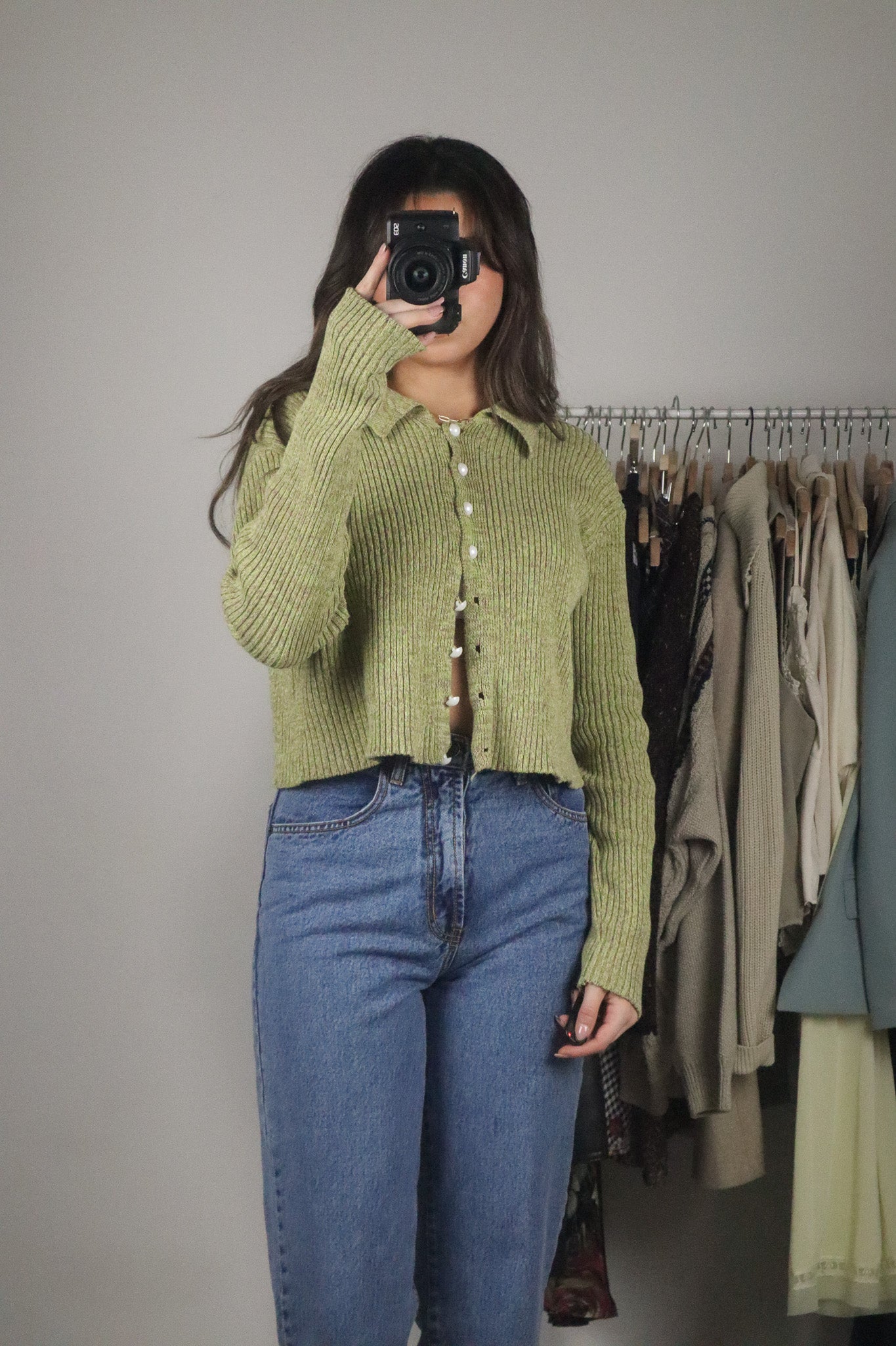 Modern x Collared Button Up Cardigan (6)