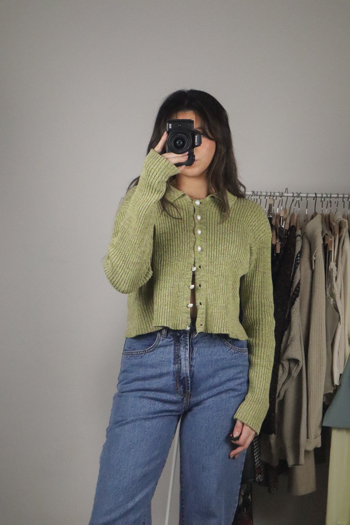 Modern x Collared Button Up Cardigan (6)