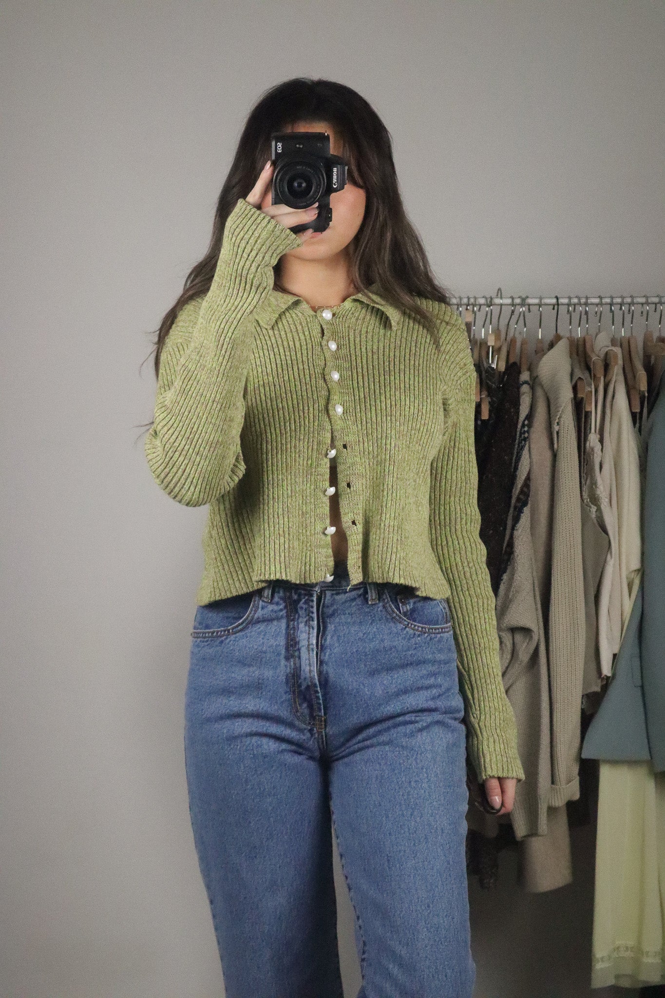 Modern x Collared Button Up Cardigan (6)