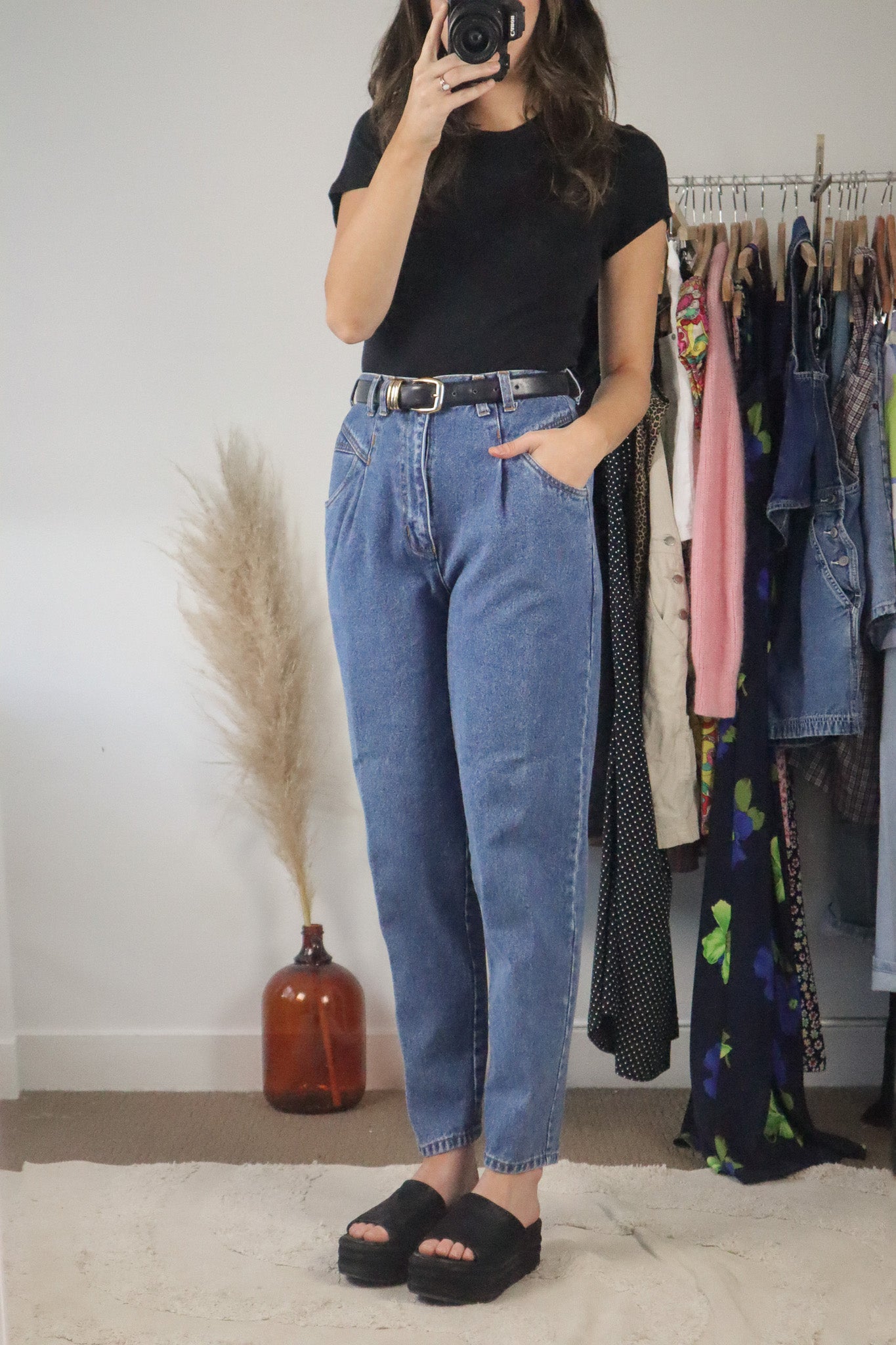 Vintage x Pleaded Jeans (4)