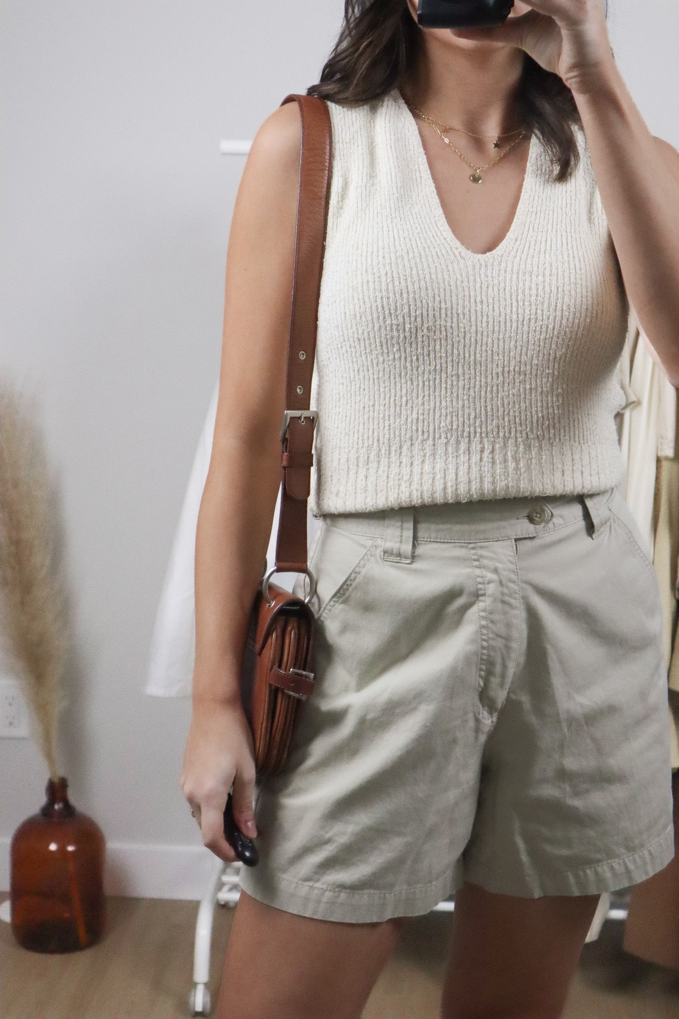 Vintage x Leather Cross-Body