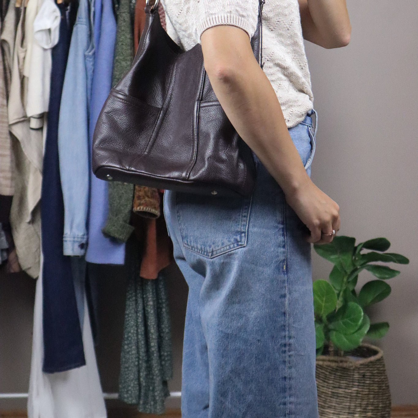 Vintage x Leather Purse