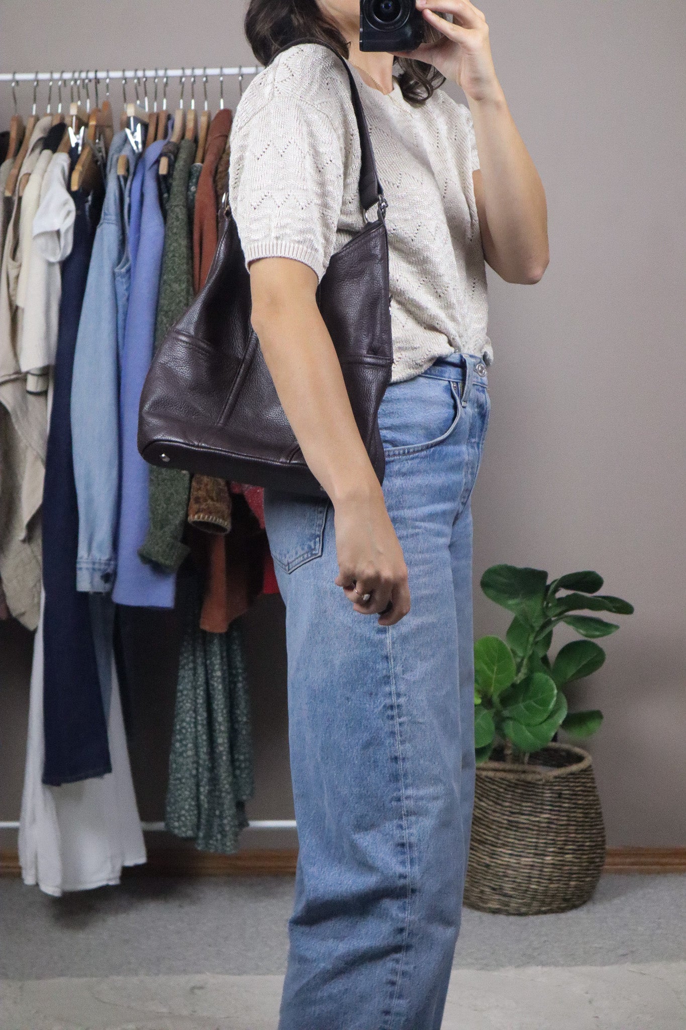 Vintage x Leather Purse