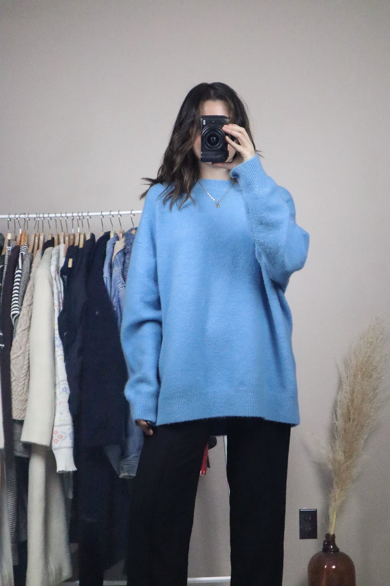 Modern x Wool Blend Oversized Sweater (S-L)