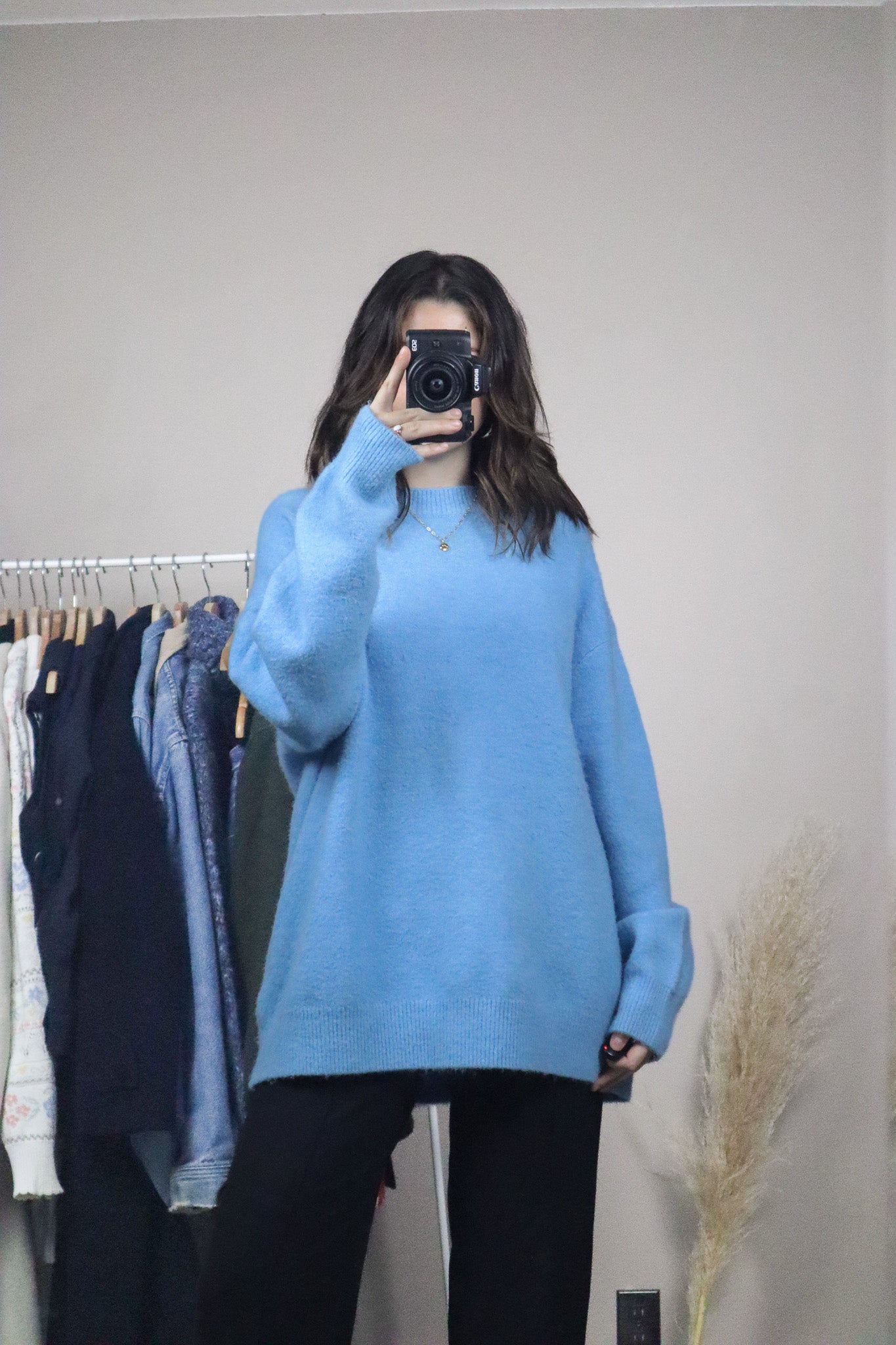 Modern x Wool Blend Oversized Sweater (S-L)