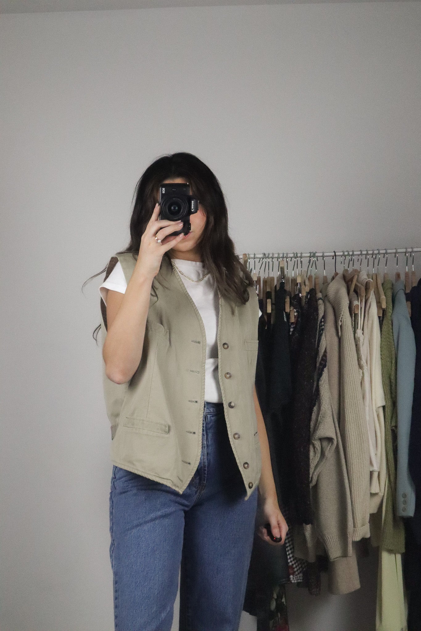 Vintage x Waist Coat (M/L)