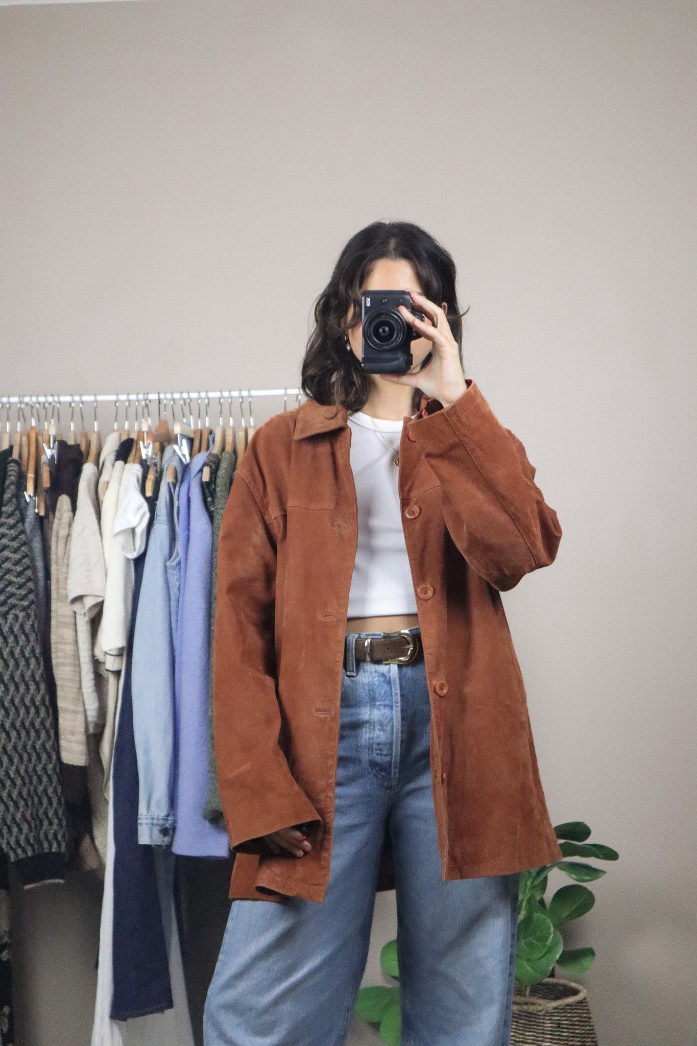 Vintage x Suede Jacket (L)