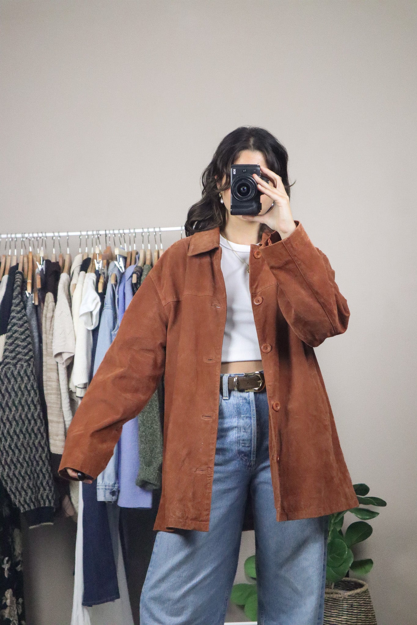 Vintage x Suede Jacket (L)