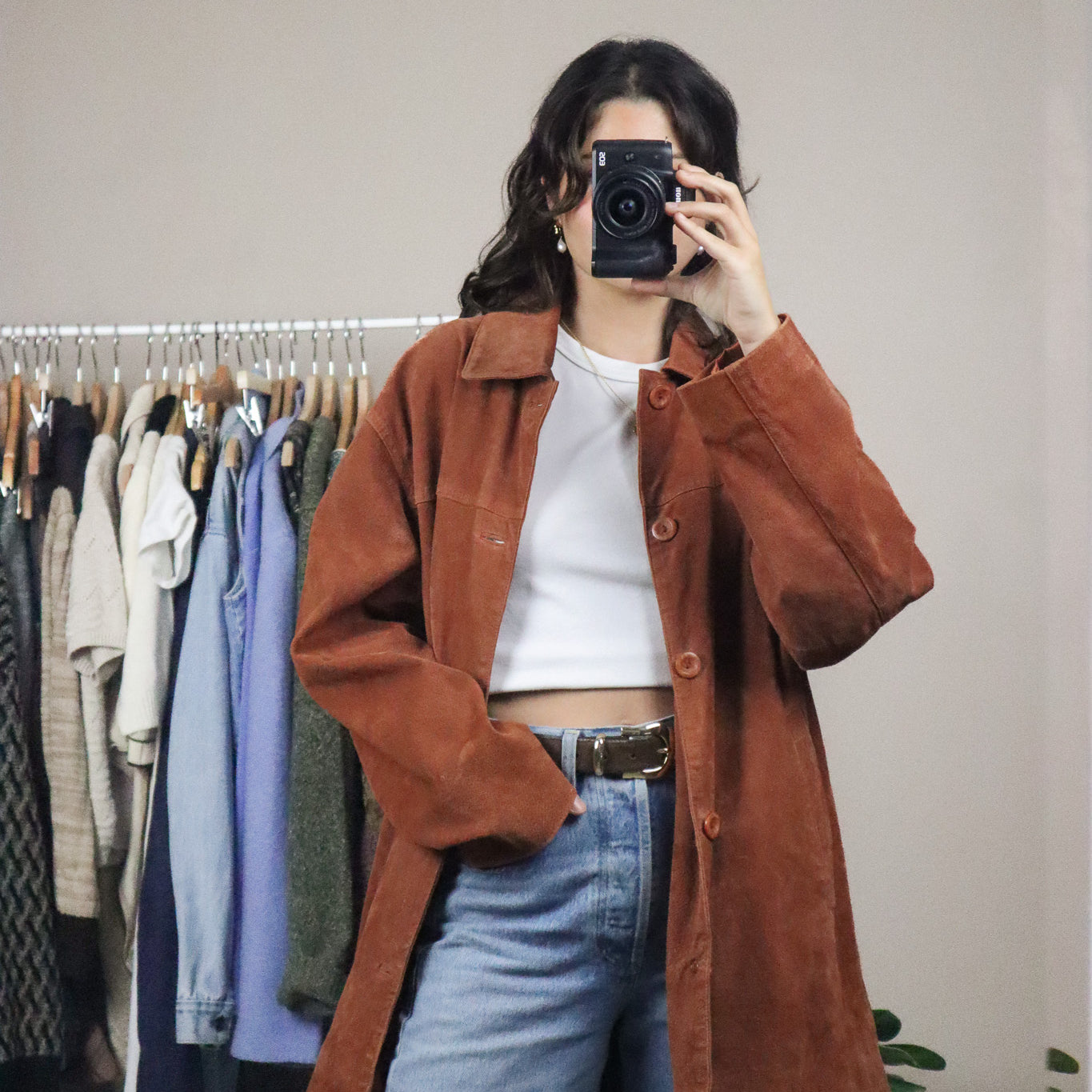 Vintage x Suede Jacket (L)