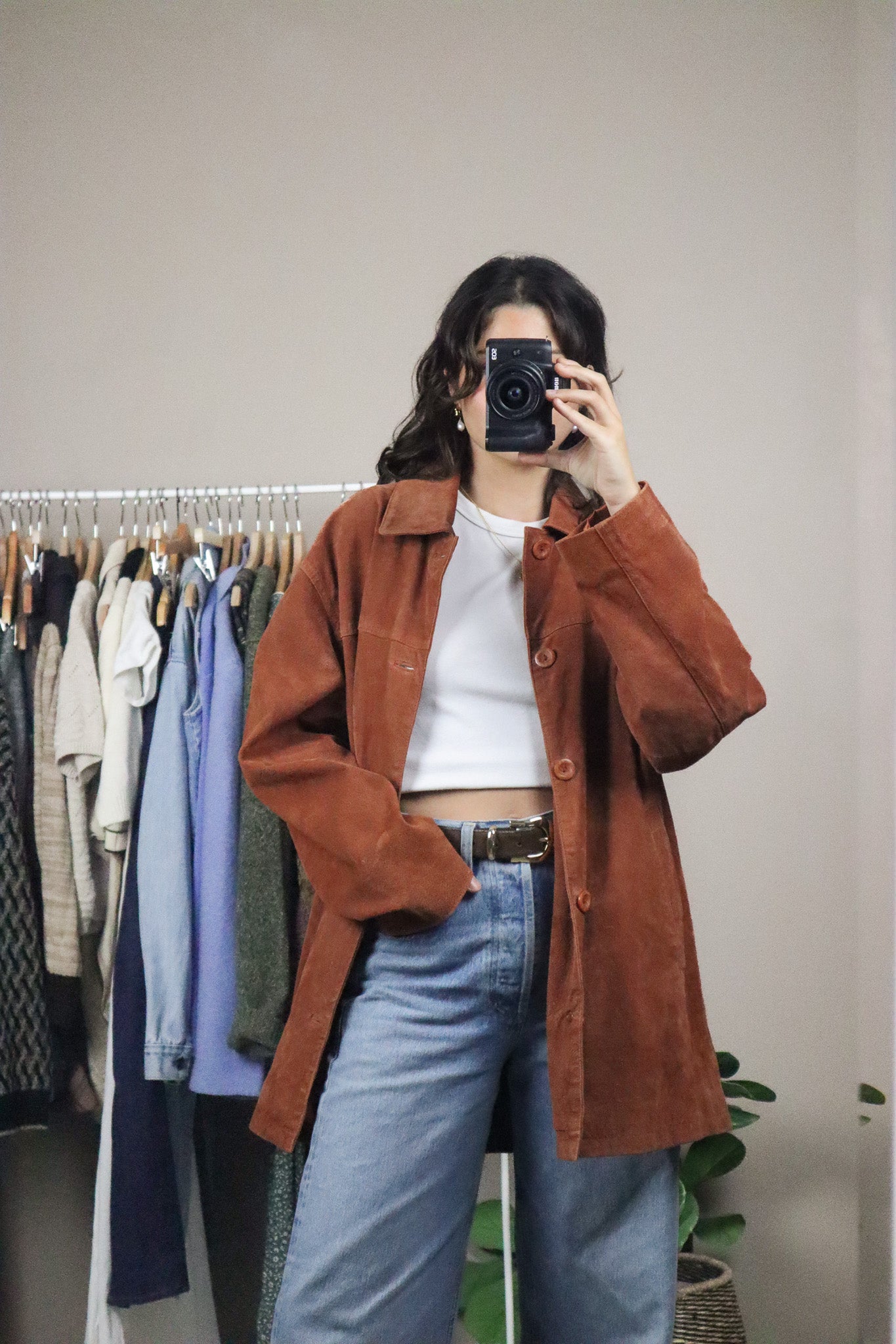 Vintage x Suede Jacket (L)