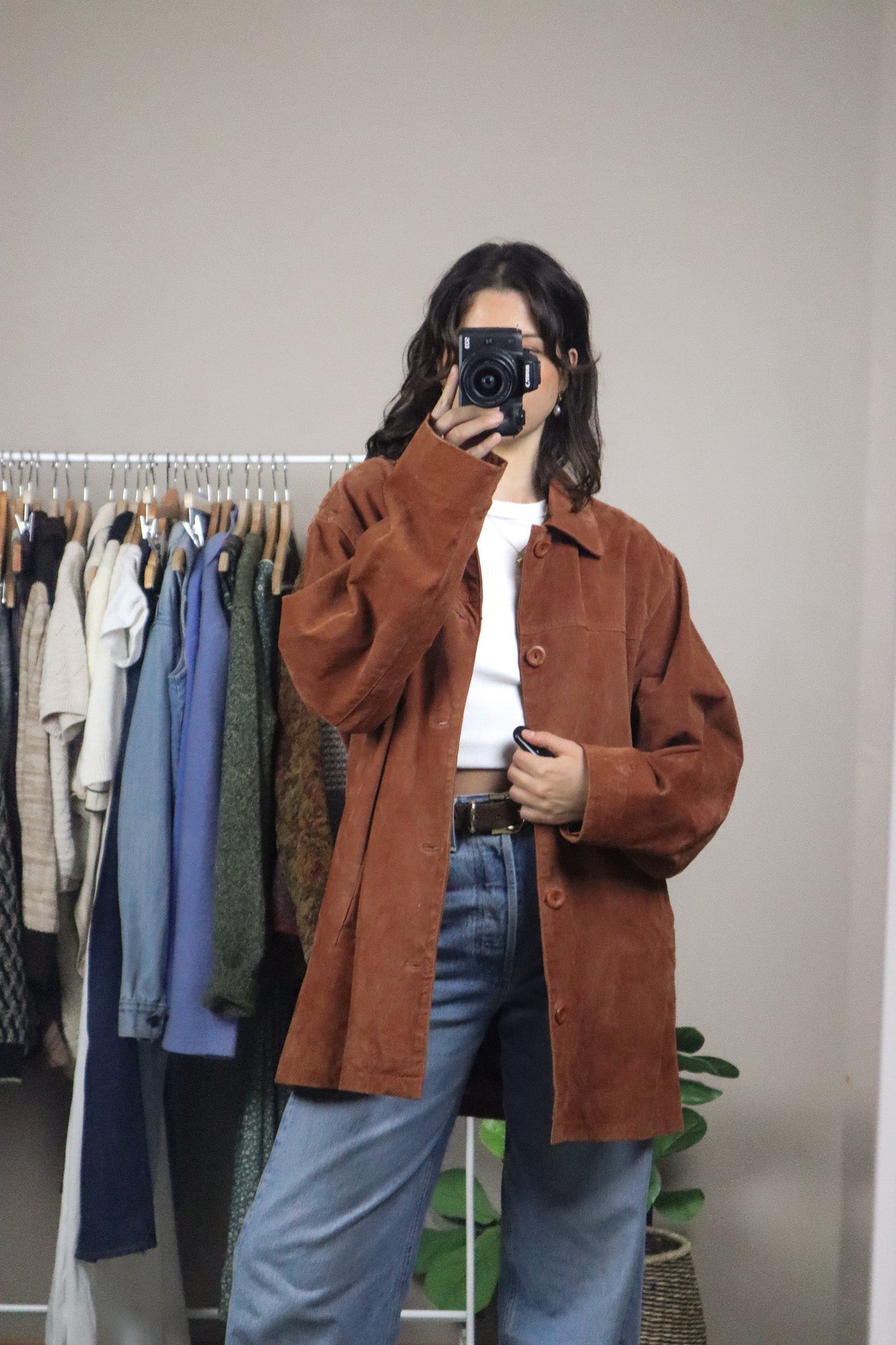 Vintage x Suede Jacket (L)