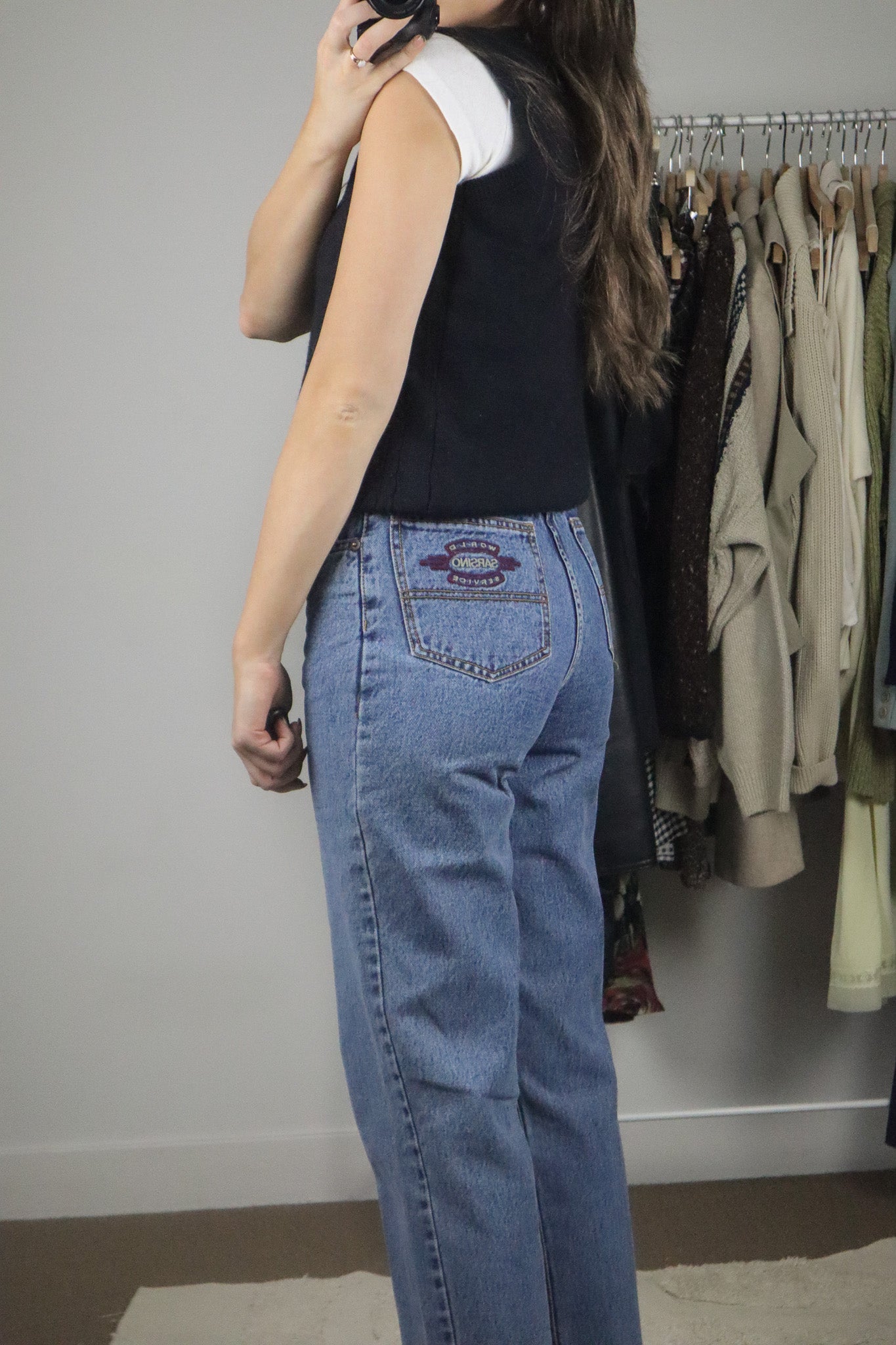 Vintage x Wool Sweater Vest (S)