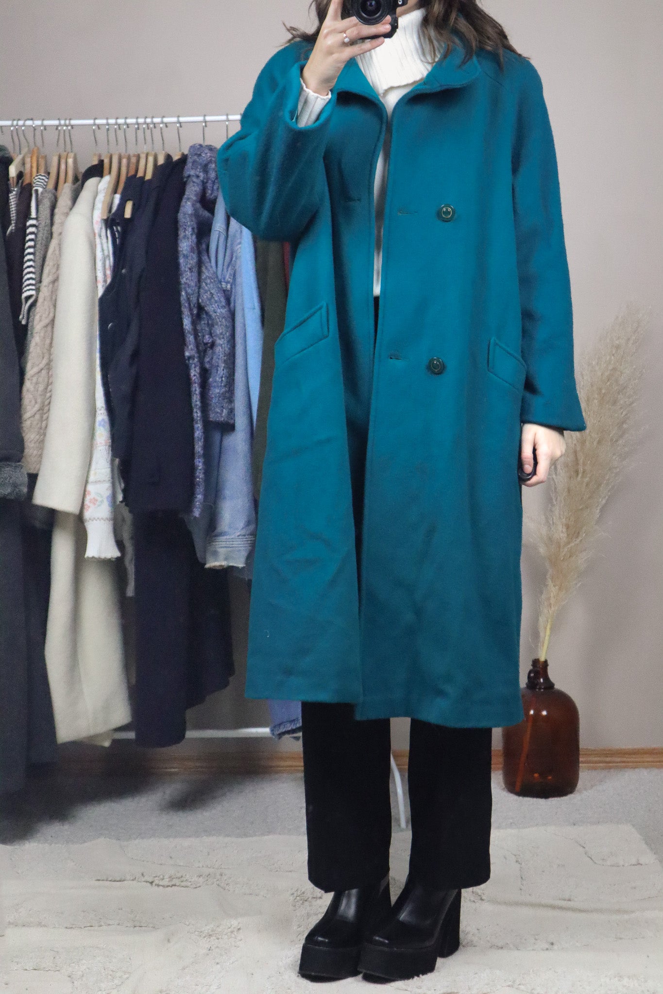 Made in Canada x Vintage x 1980s Wool Coat (M)