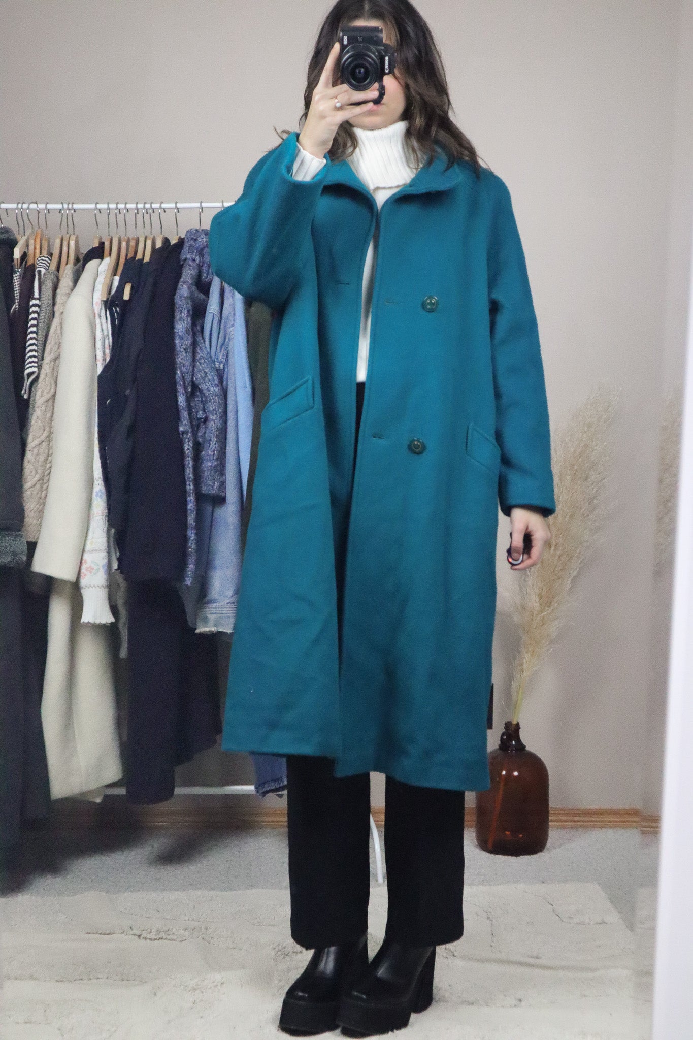 Made in Canada x Vintage x 1980s Wool Coat (M)