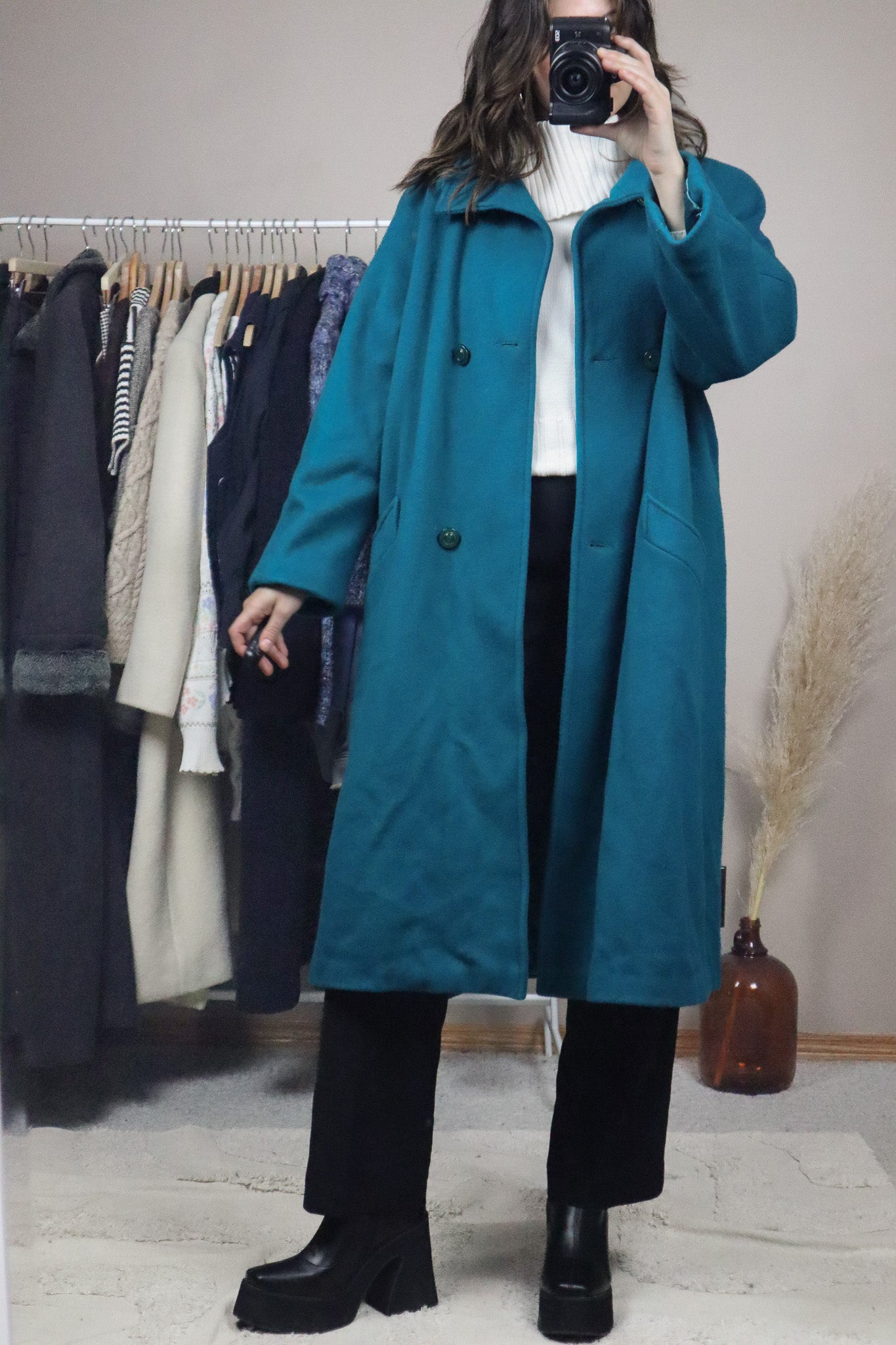 Made in Canada x Vintage x 1980s Wool Coat (M)