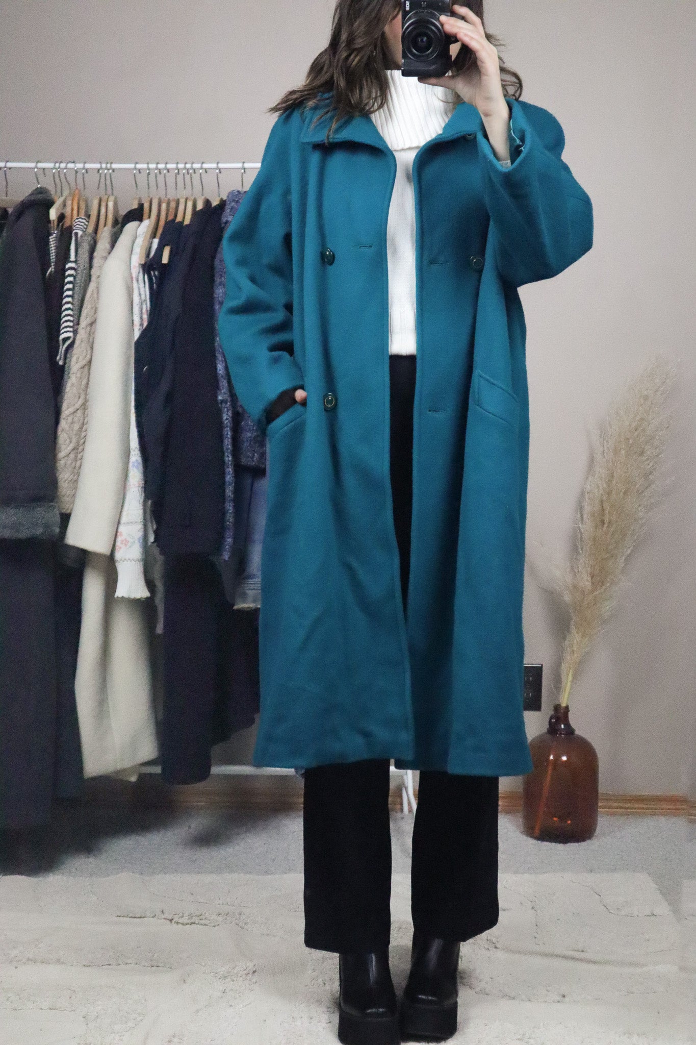 Made in Canada x Vintage x 1980s Wool Coat (M)