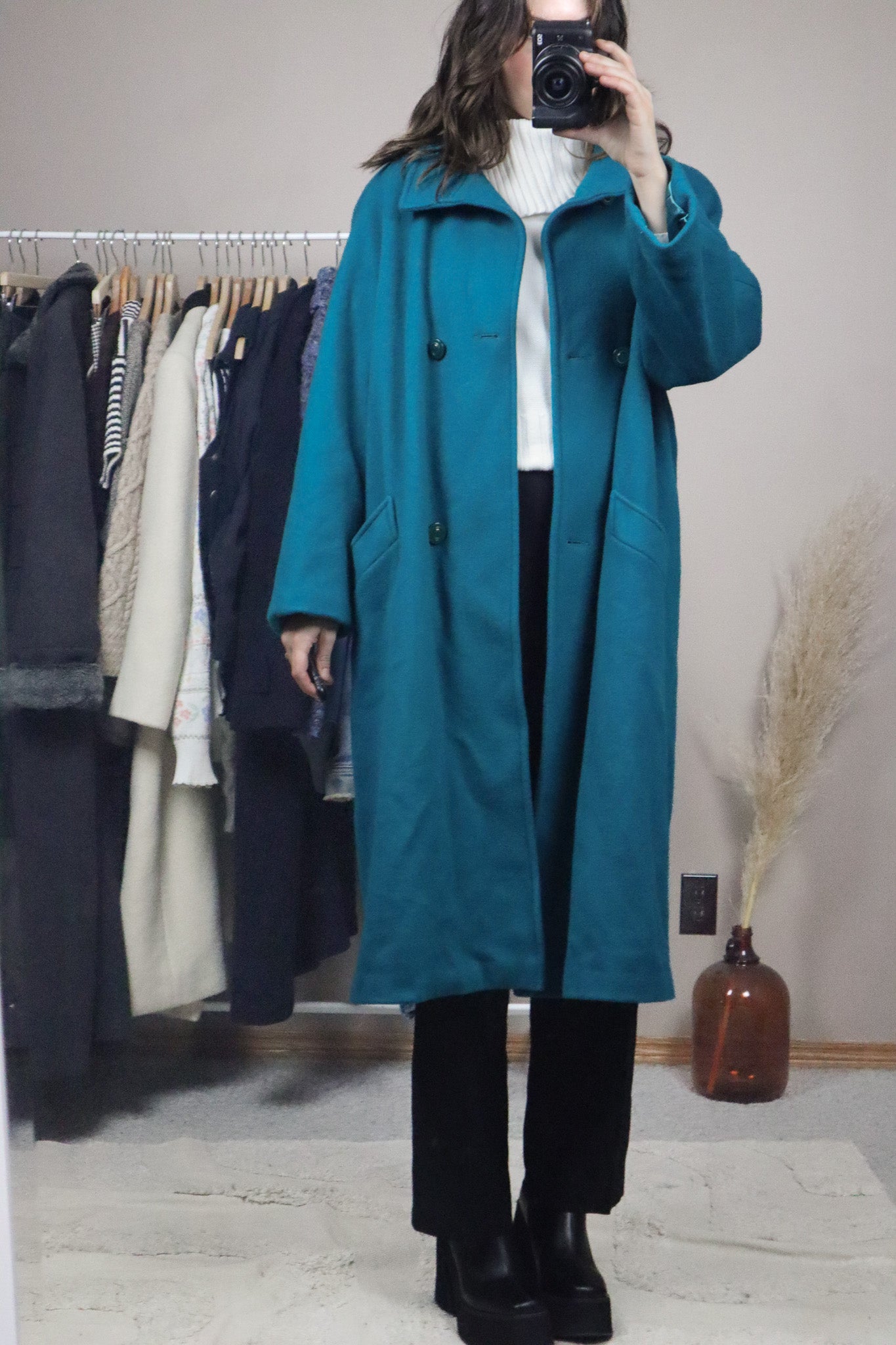 Made in Canada x Vintage x 1980s Wool Coat (M)