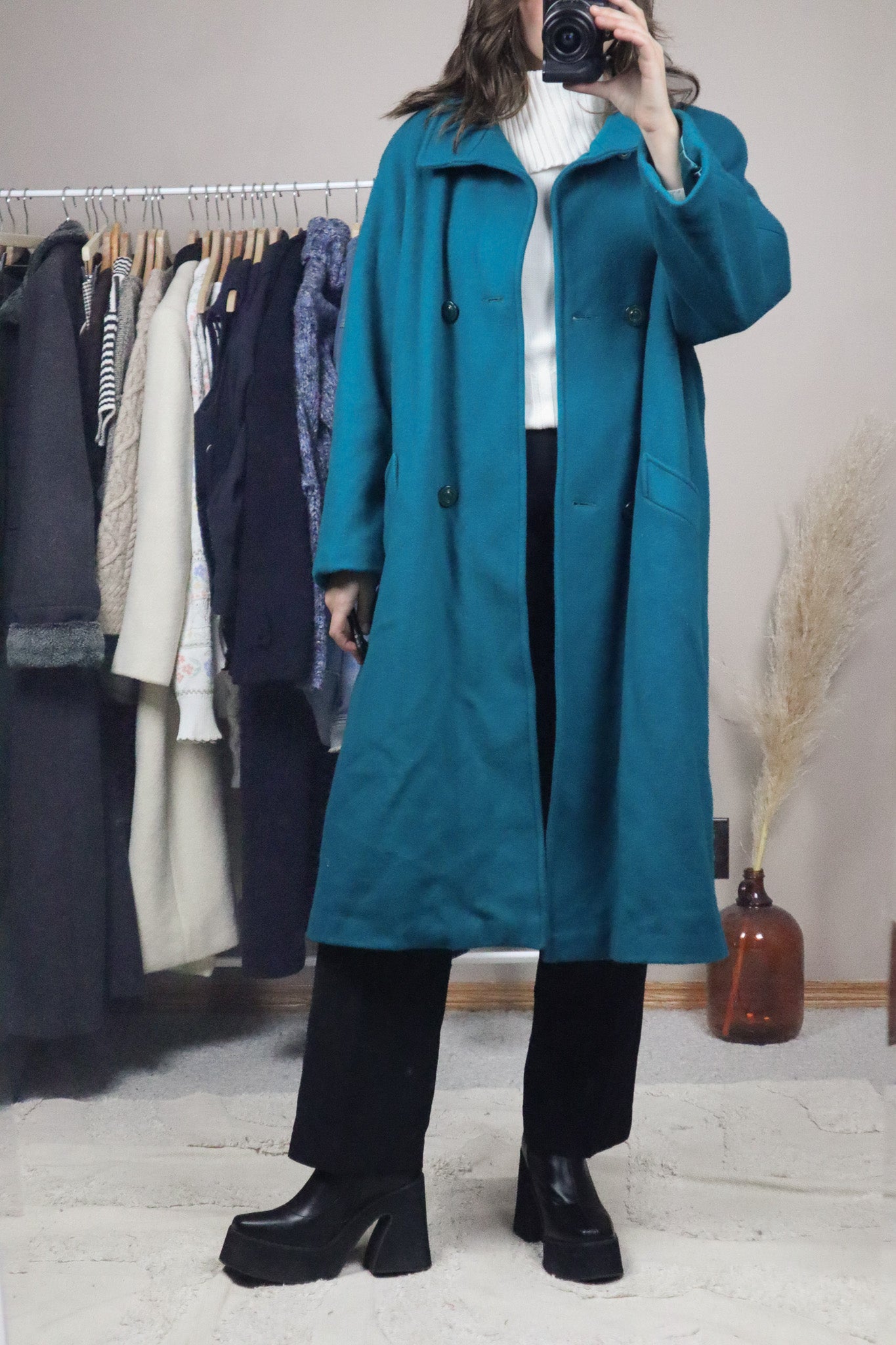 Made in Canada x Vintage x 1980s Wool Coat (M)