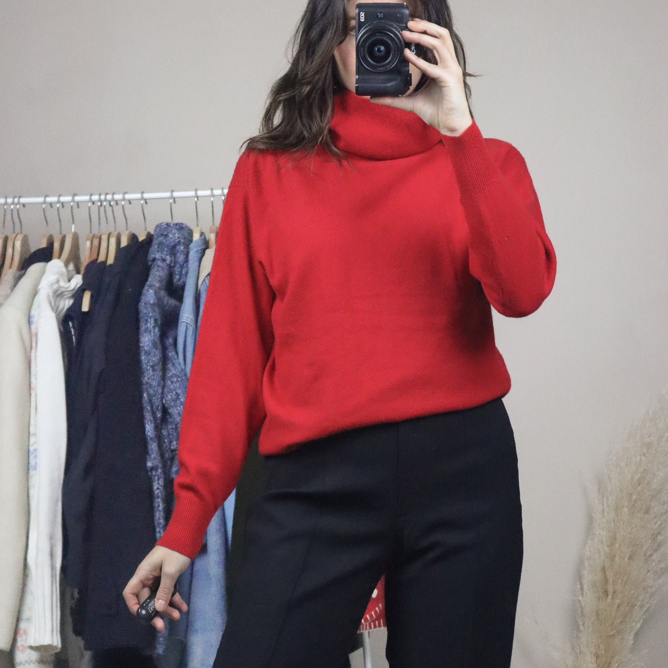 Vintage x Cashmere Turtleneck (S/M)